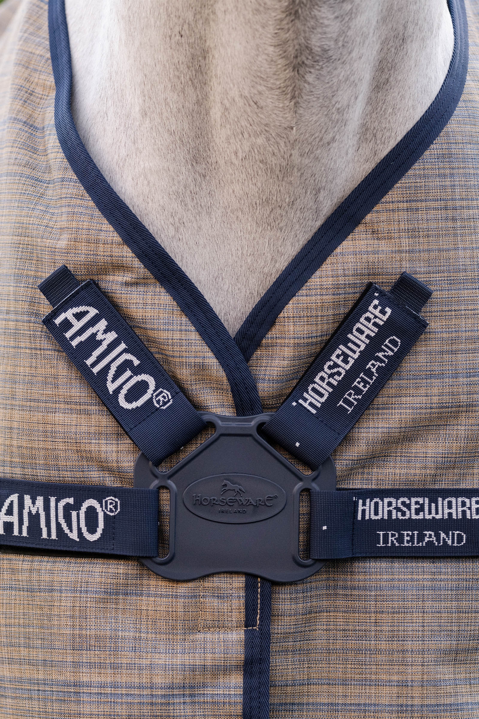 Horseware Amigo Hero 900 Revive Plus manta de exterior con cuello desmontable, 200 g