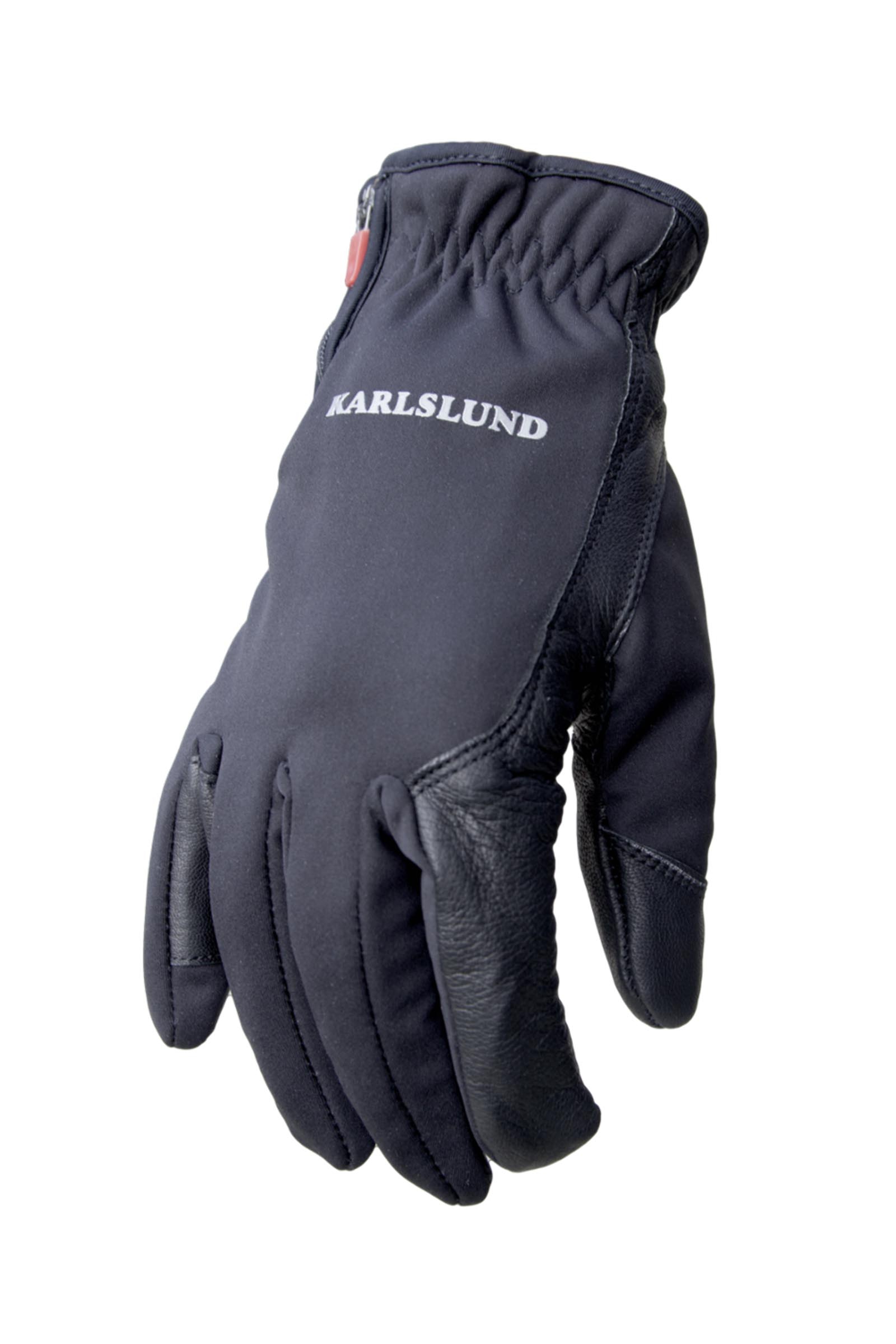 Karlslund Guantes de equitaci&oacute;n de invierno de lana merina