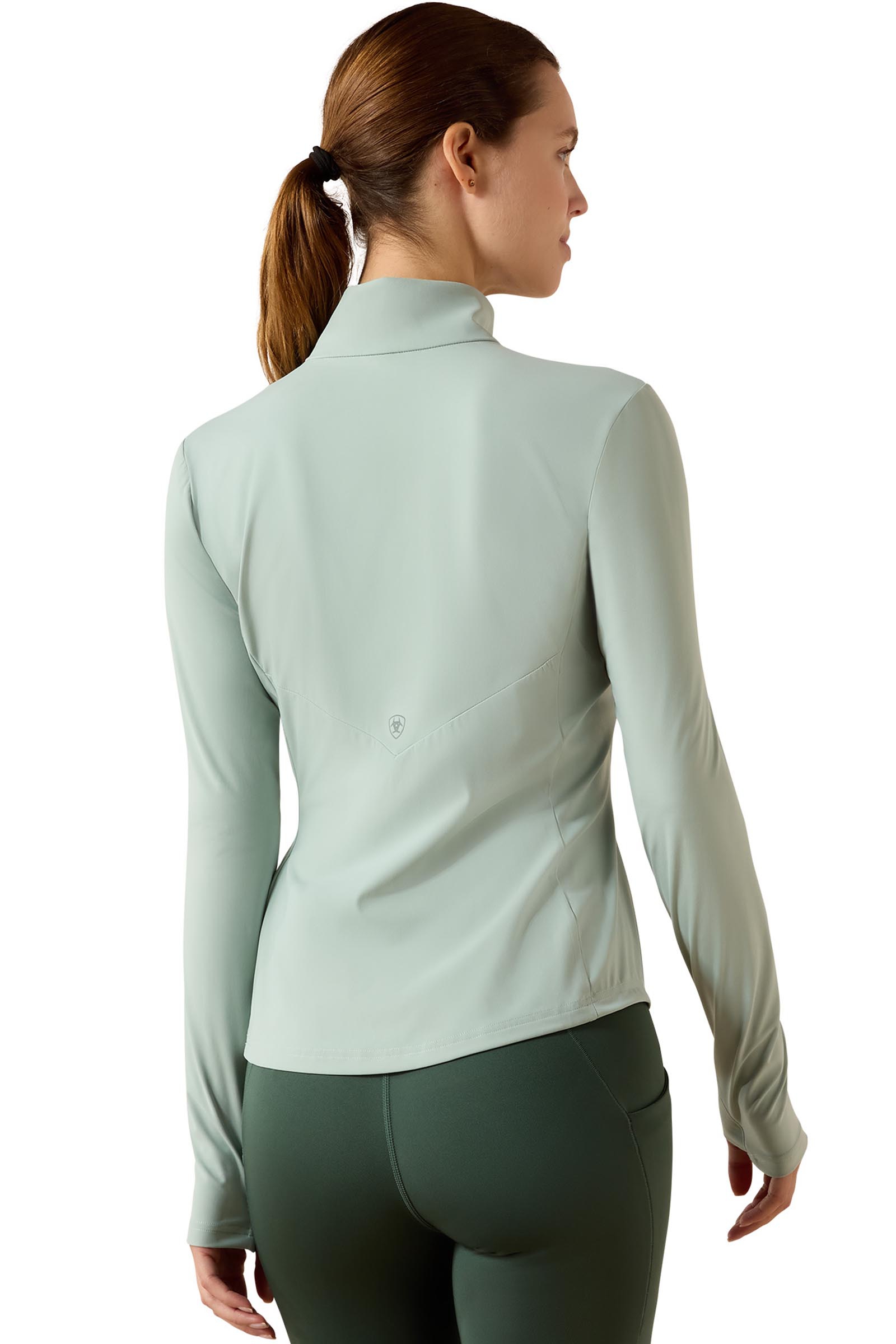 Ariat Baselayer SolVeil para mujer con cremallera 1/2
