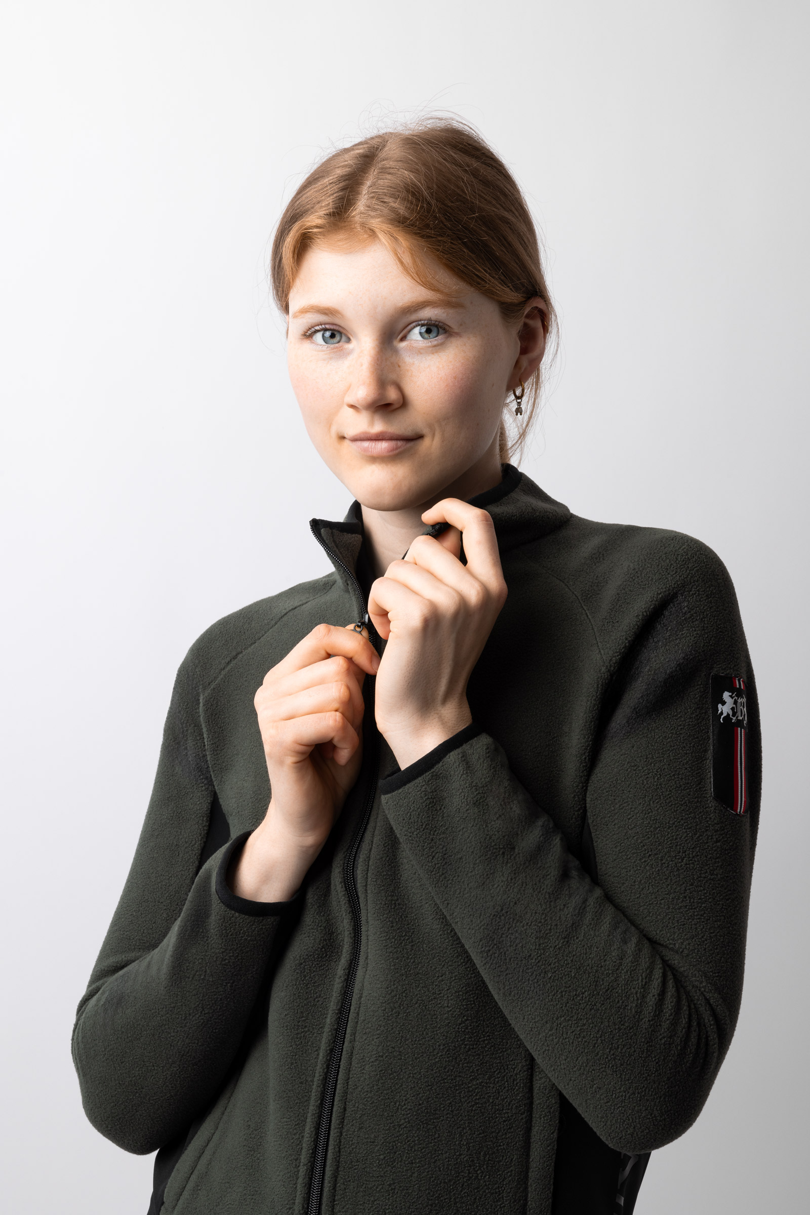 Chaqueta de Equitaci&oacute;n Polar El&aacute;stica para Mujer B Vertigo Cleo