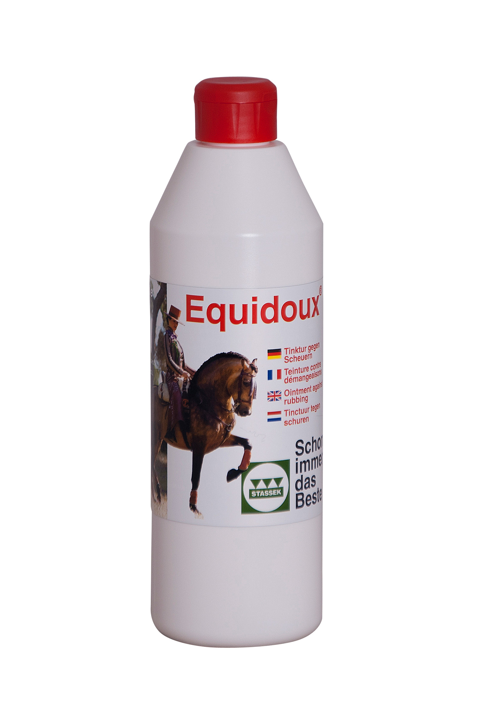 Stassek Equidoux Líquido Contra las Rozaduras de la Cola, 500 ml