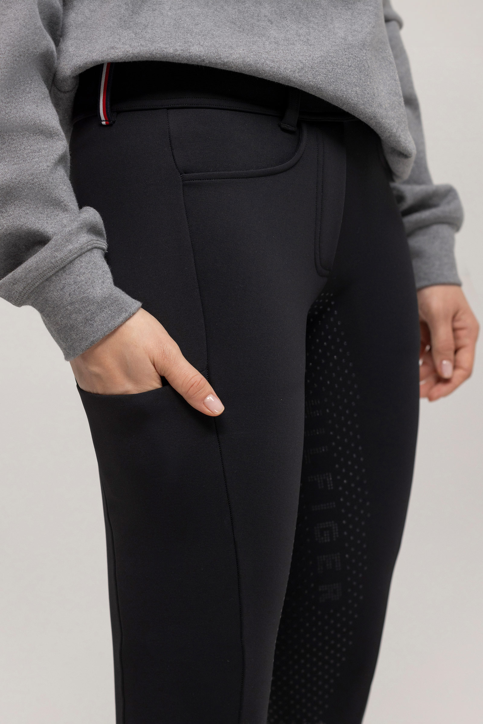 Tommy Hilfiger Equestrian Vermont pantalones de montar para mujer con refuerzo de asiento completo