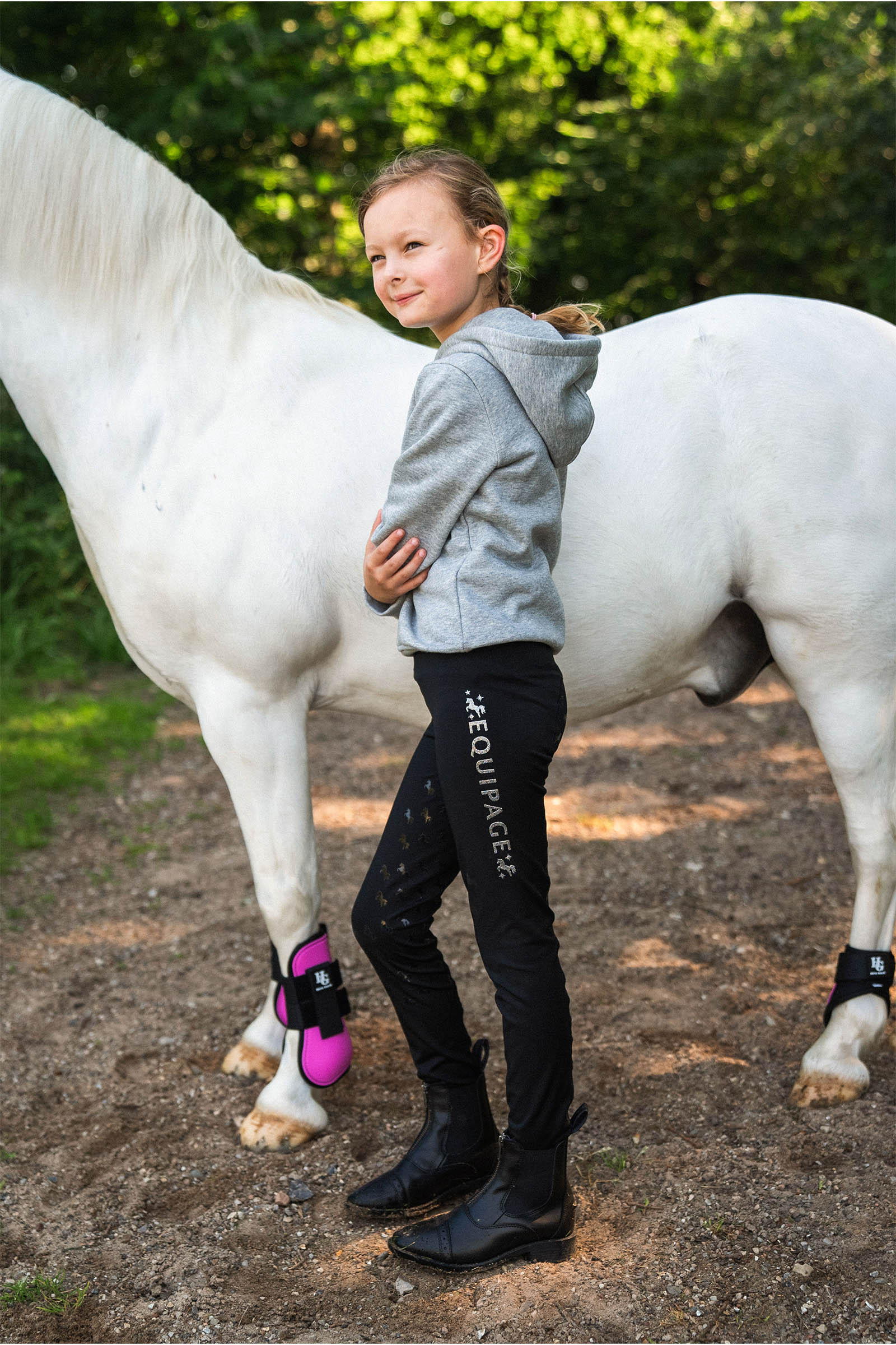 Equipage Maggie Kids&acute; Fullgrip Riding Tights
