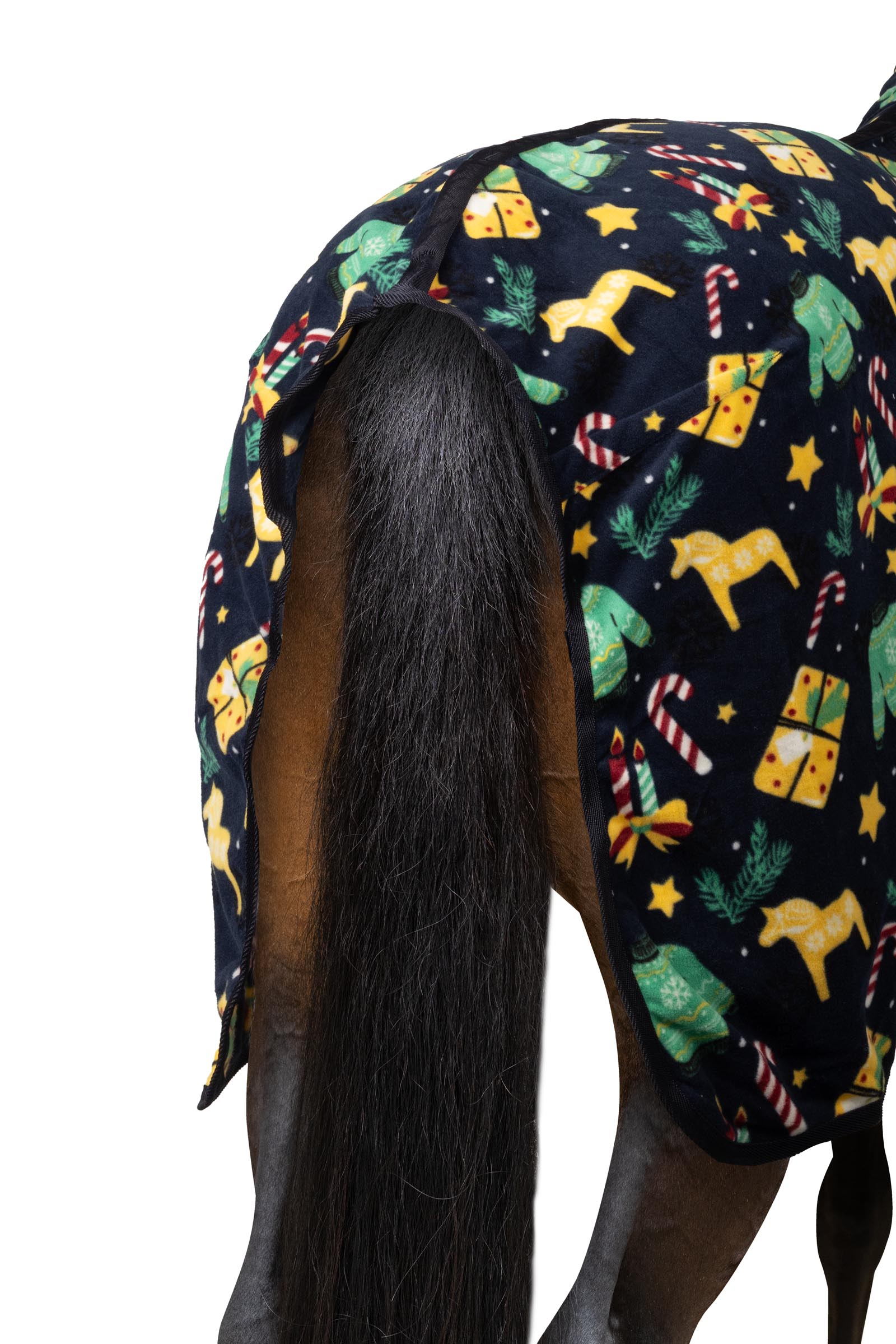 Horze Christmas manta navide&ntilde;a para caballo