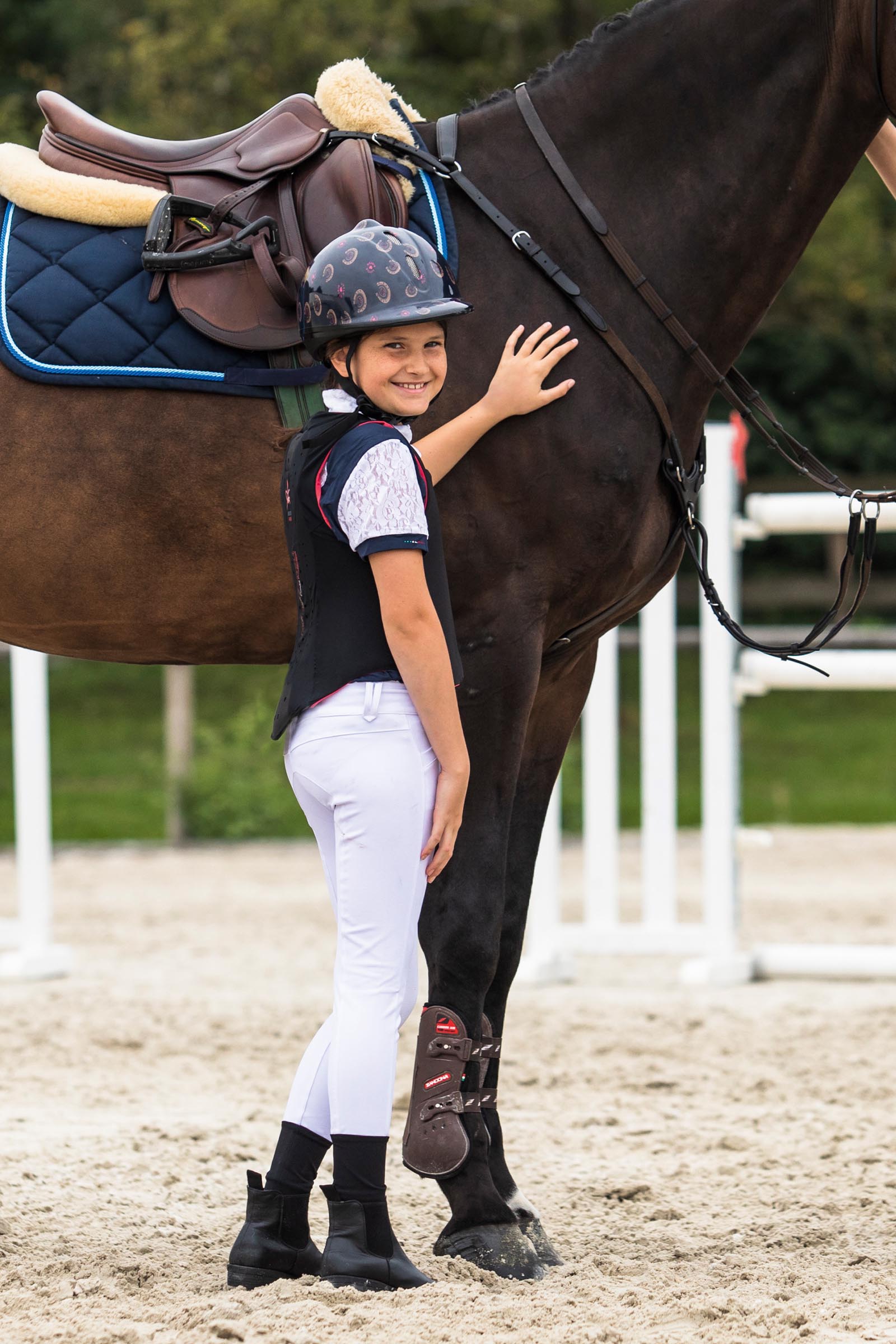 Komperdell chaleco bal&iacute;stico para ni&ntilde;os con protector de espalda