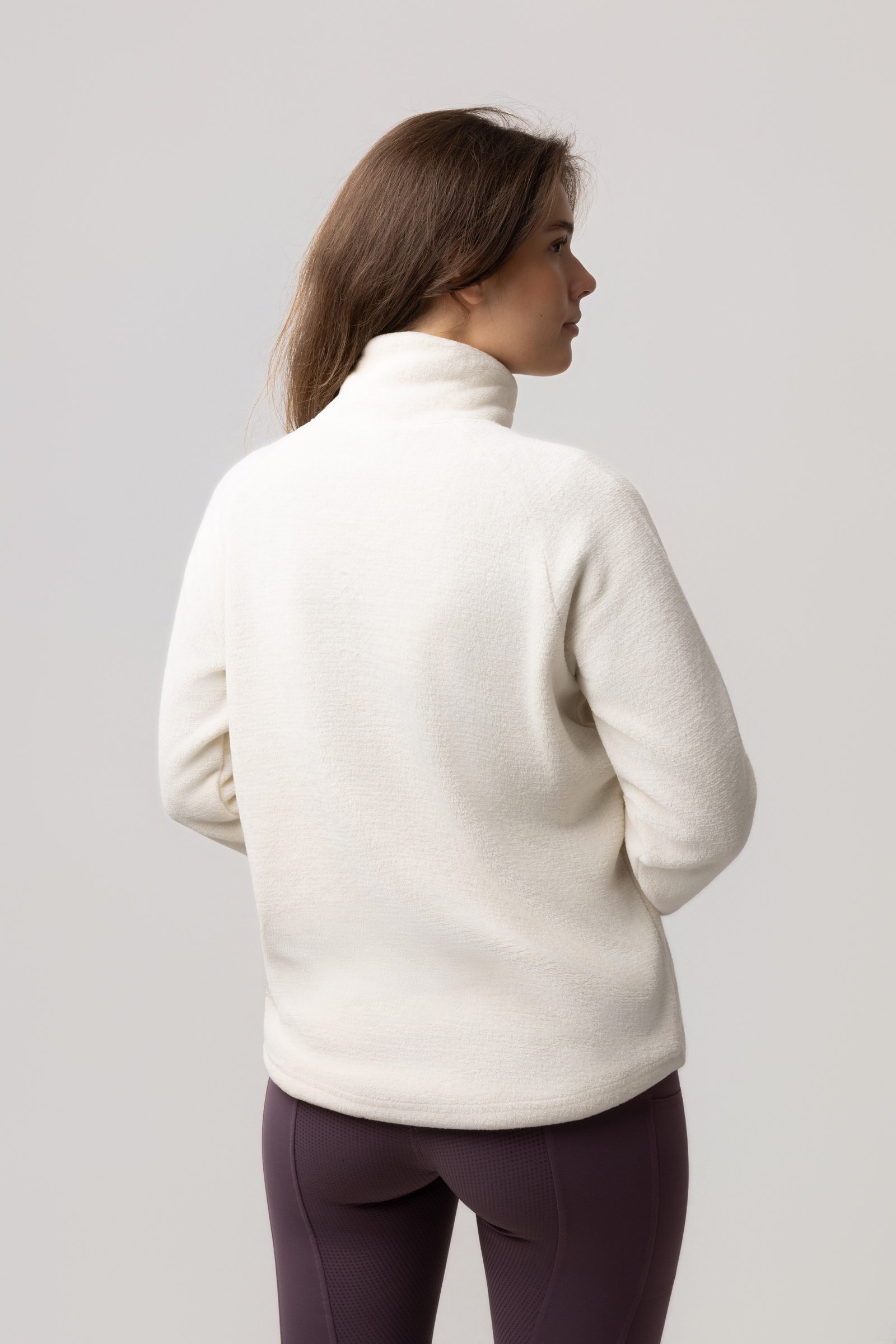 Horze Frieda Sudadera de forro polar anorak para mujeres