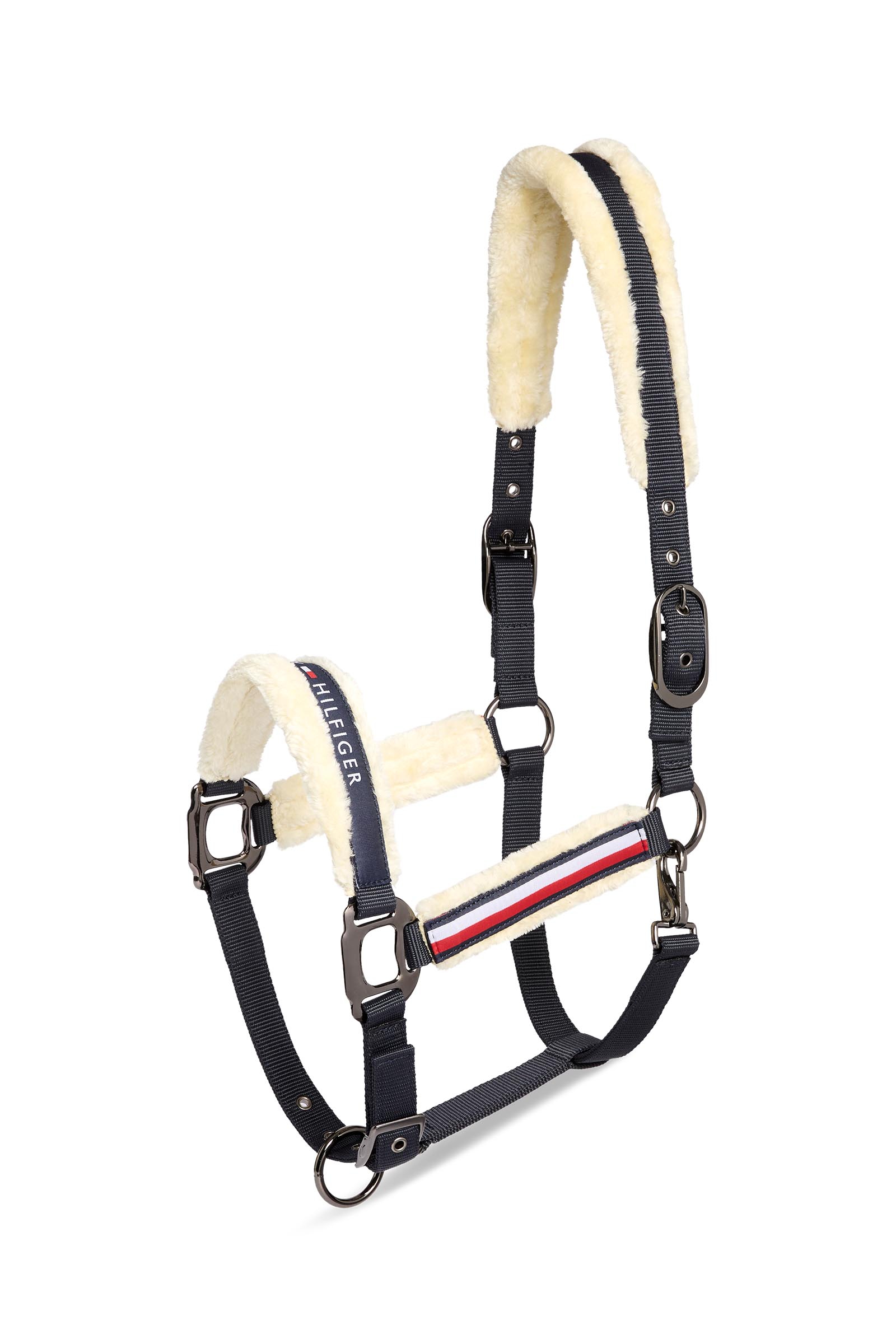 Tommy Hilfiger Equestrian Kennedy cabezada con pelo sint&eacute;tico