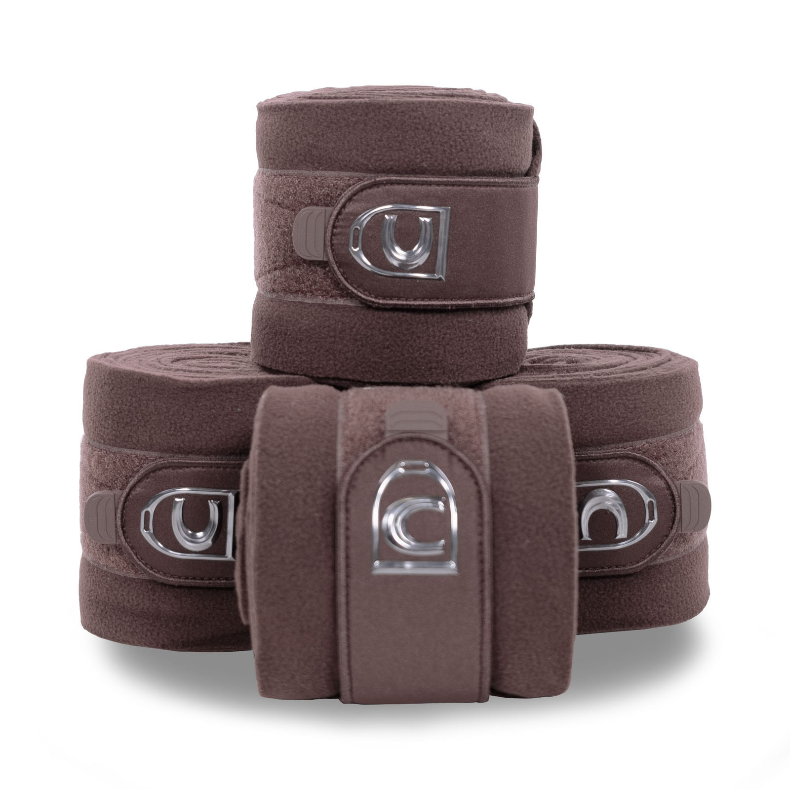 Nougat Brown Cavallo CAVALHIVA Fleece Bandages
