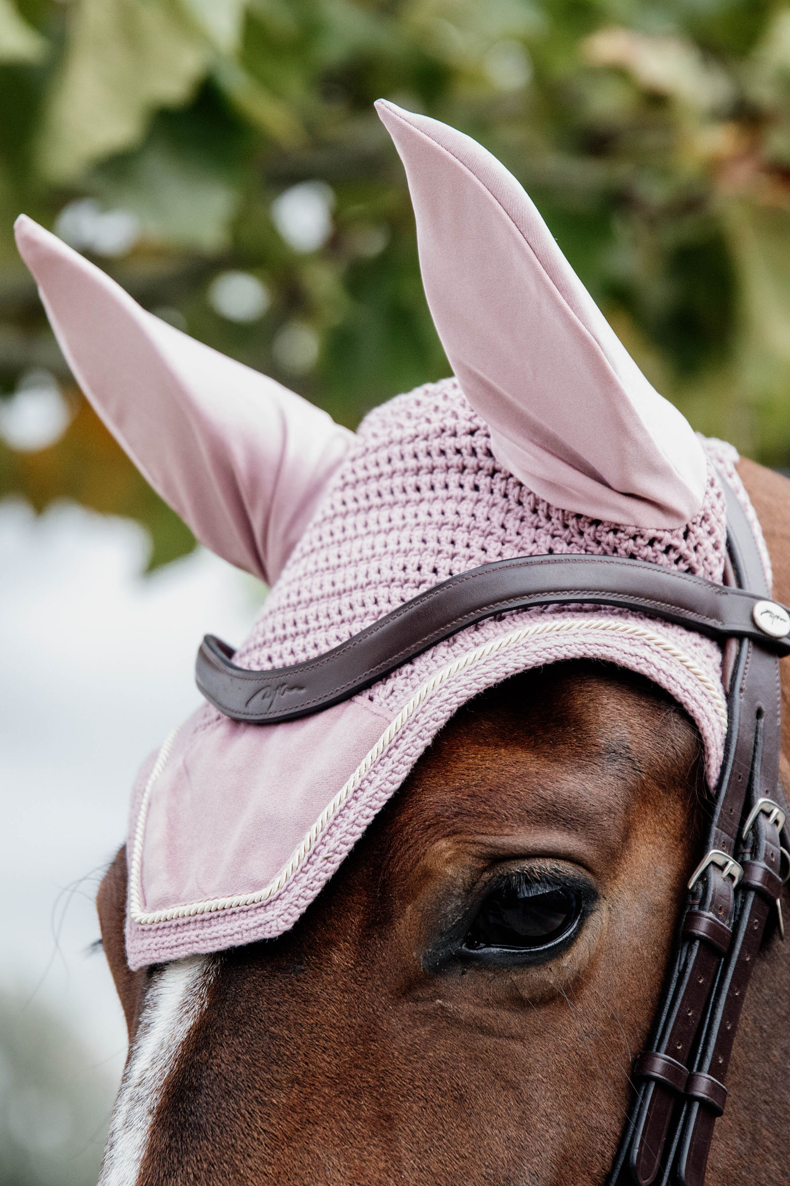 Kentucky Horsewear Velo Wellington de terciopelo con volantes