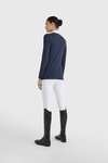 Tommy Hilfiger Equestrian - Camiseta de manga larga para mujer