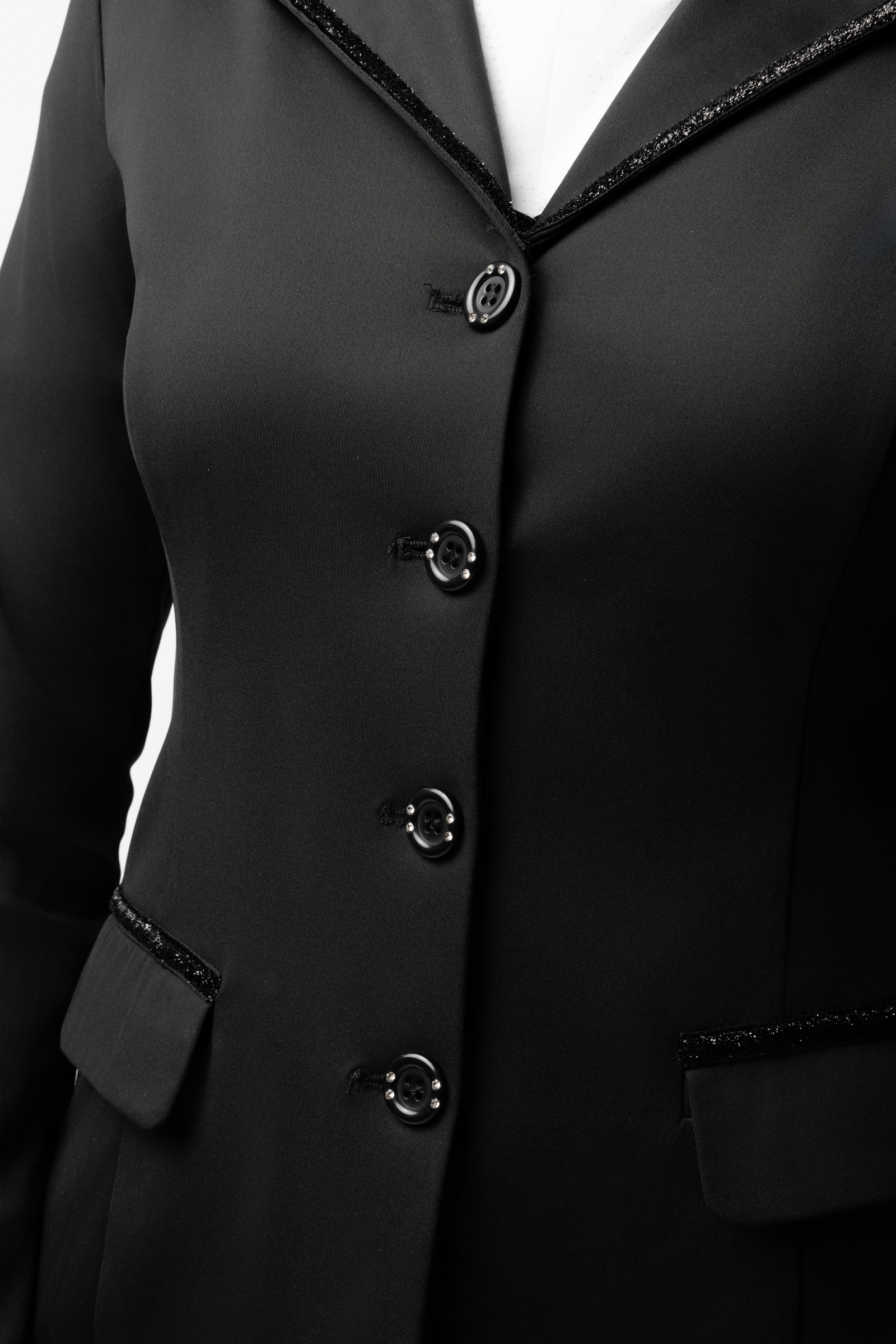 Horze Ada Chaqueta de concurso para mujer con purpurina