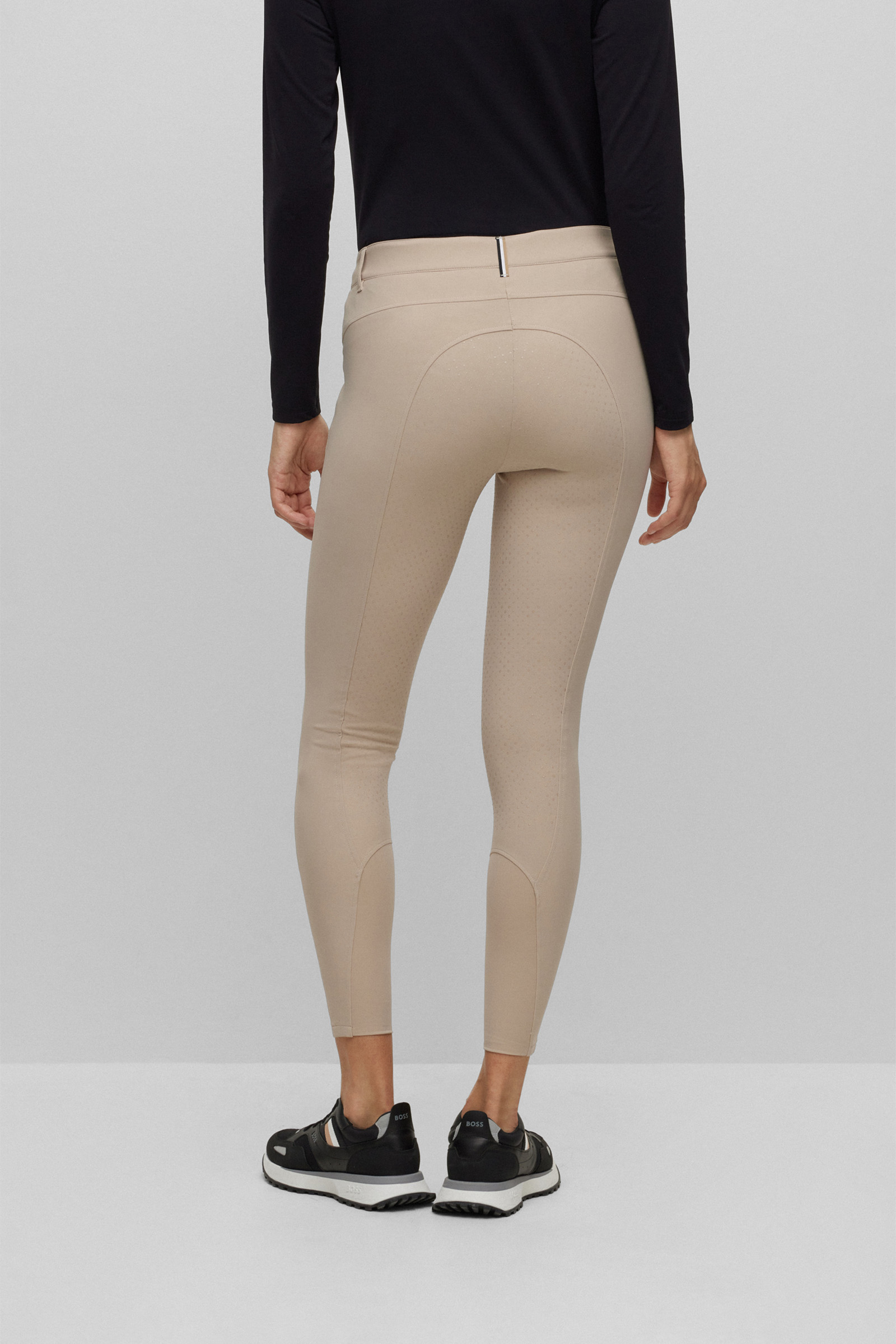 Pantalones cortos Boss Heather con agarre completo para mujer