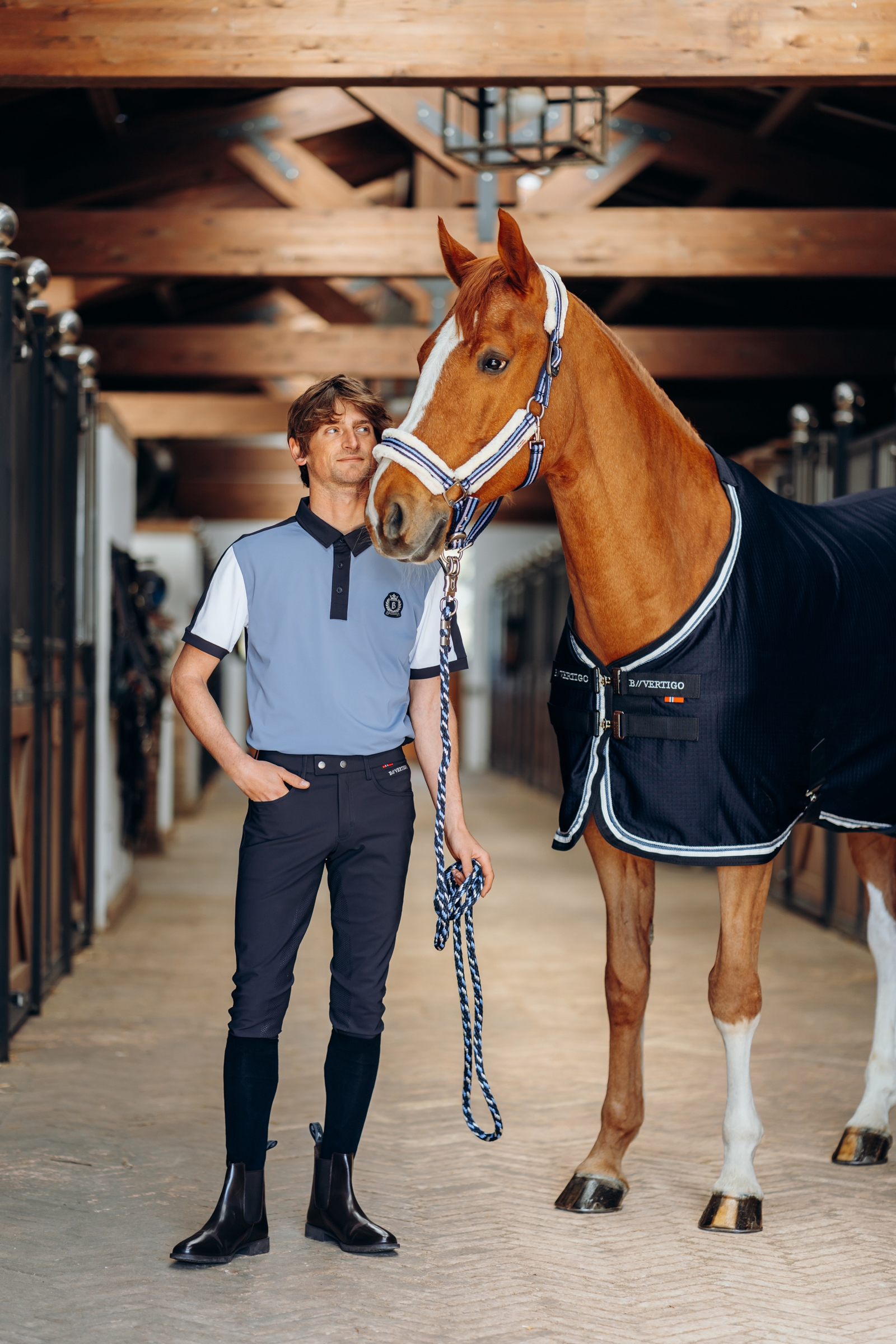 Camisa Polo Funcional para Hombre B Vertigo Alec