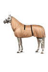 Horze Cover Manta Eccema Protecci&oacute;n UV con Cubre Cuello Completo y Protector de Barriga 