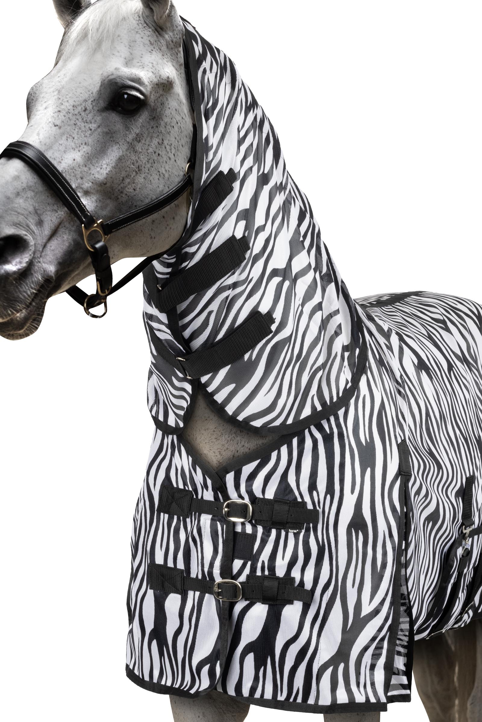 Horze Defender manta antimoscas con protector ventral