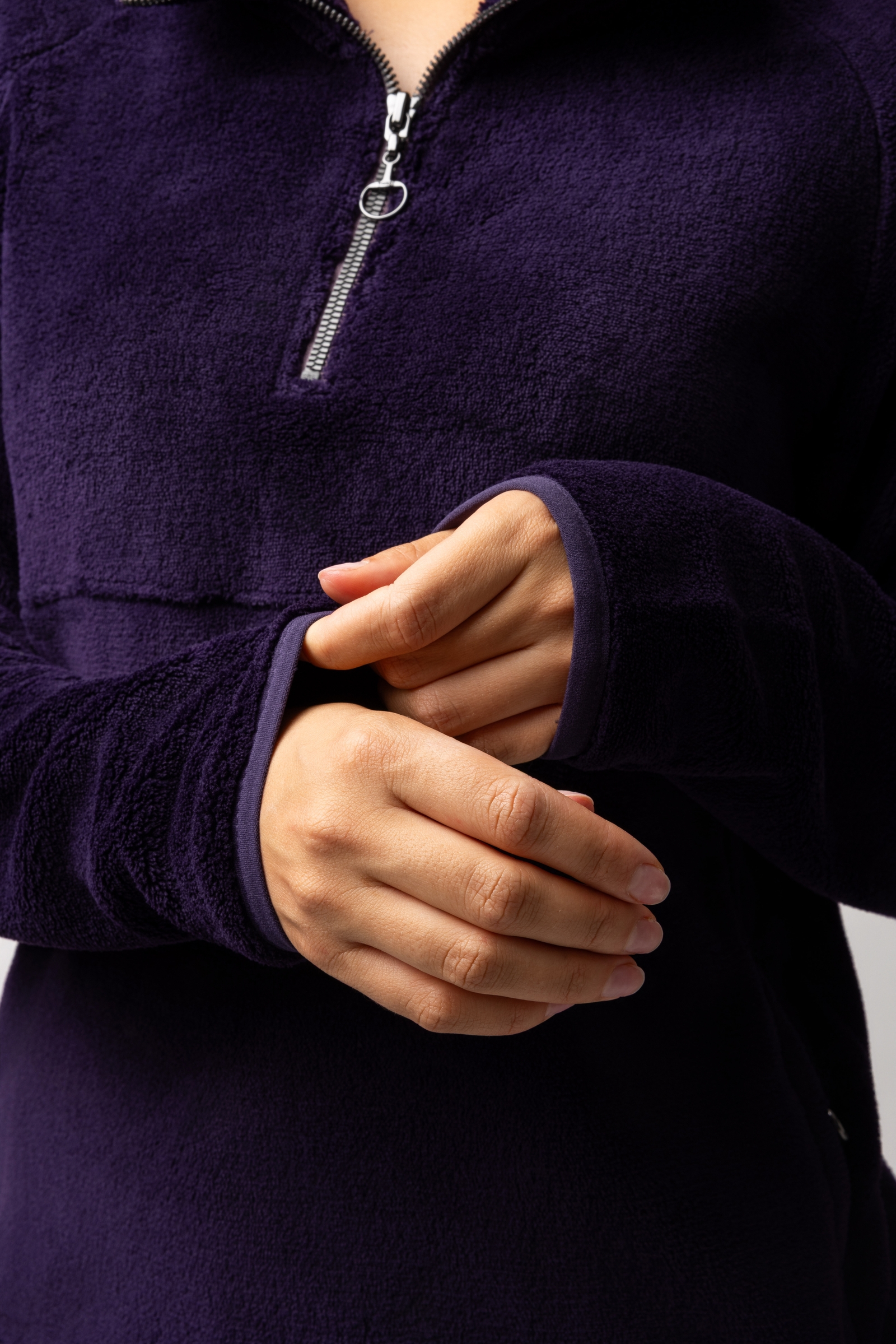 Horze Frieda Sudadera de forro polar anorak para mujeres