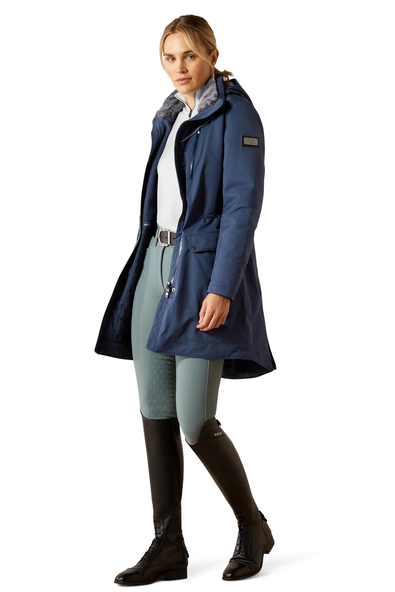 Ariat Tempest Abrigo Parka Impermeable y Aislado para Mujer