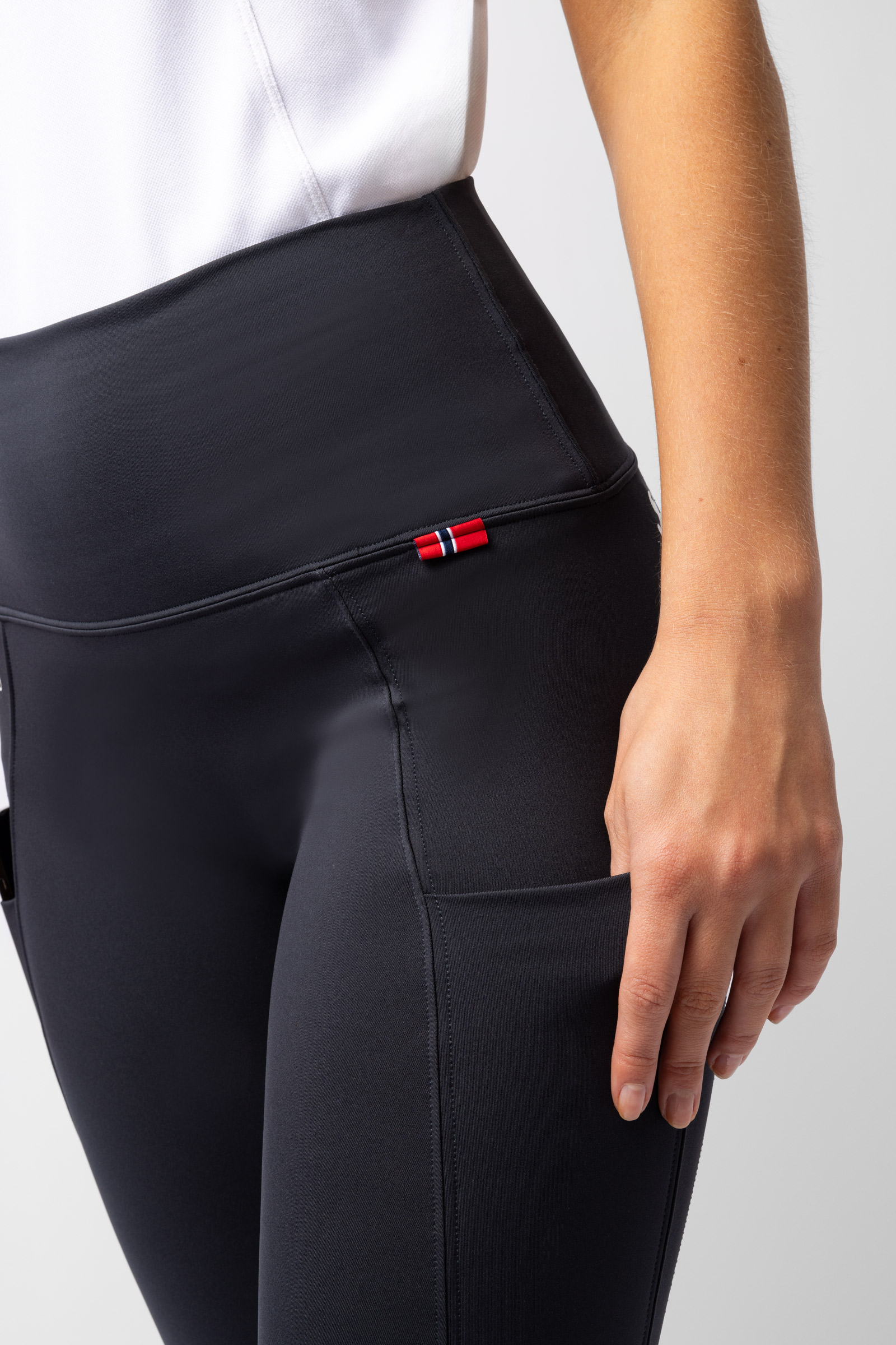 Mallas con Cintura Alta y Asiento Completo de Silicona B Vertigo Lara