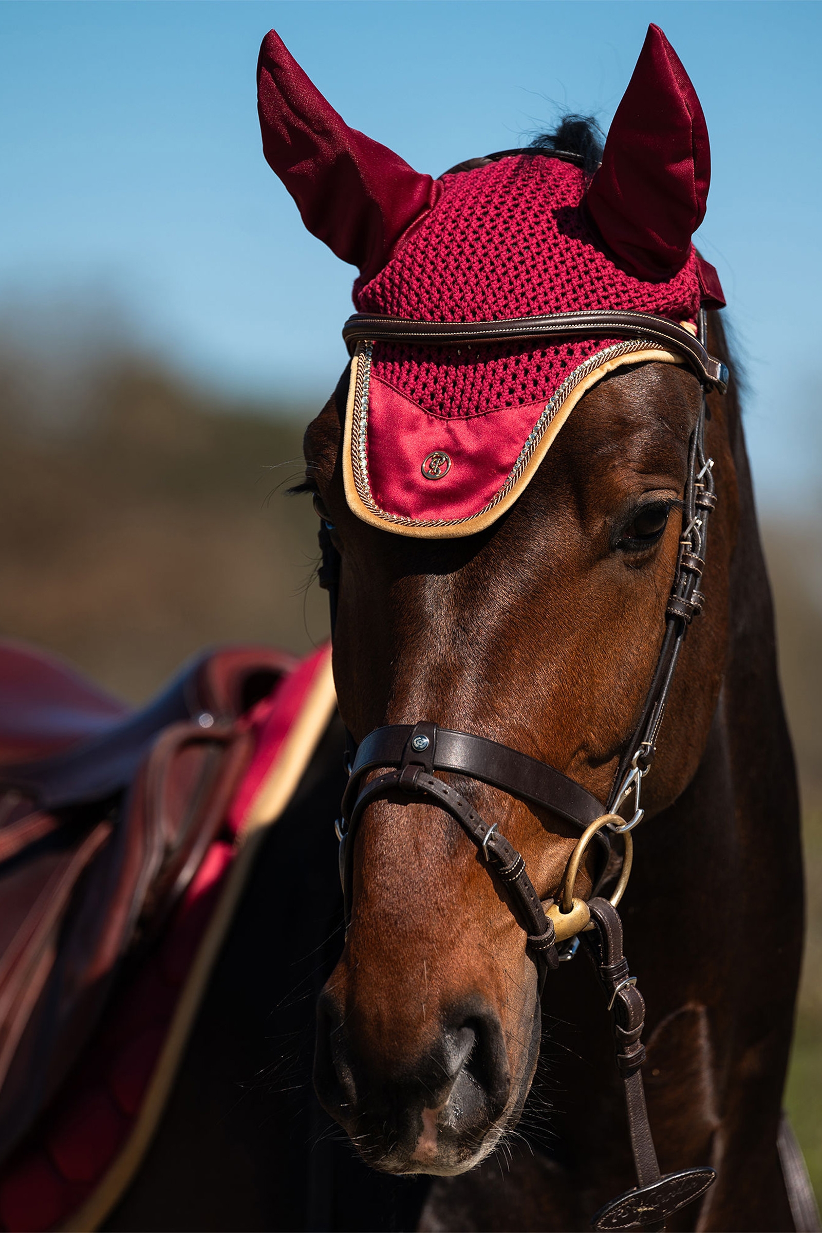 PS of Sweden Vintage Monogram Ear Bonnet