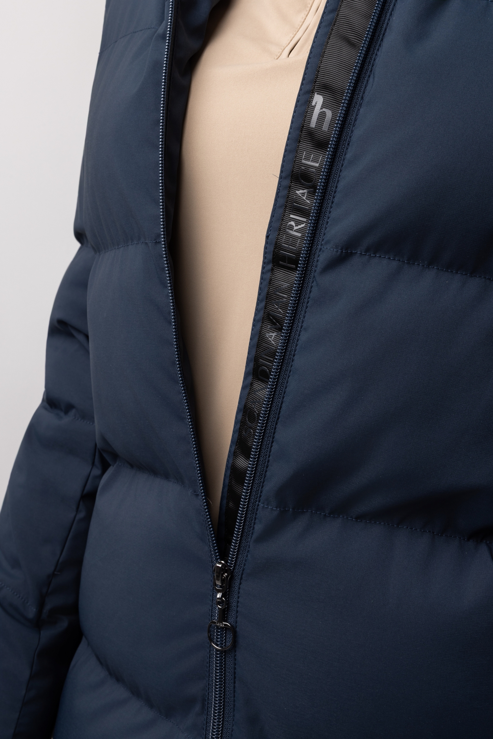 Horze Paloma abrigo largo acolchado mujer