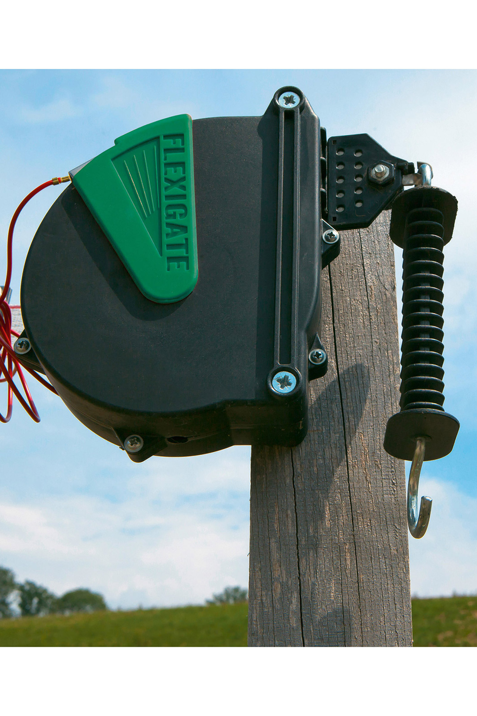 Farm Patrol Flexigate - sistema de puerta con cinta de 40 mm, m&aacute;x. 7,5 metros