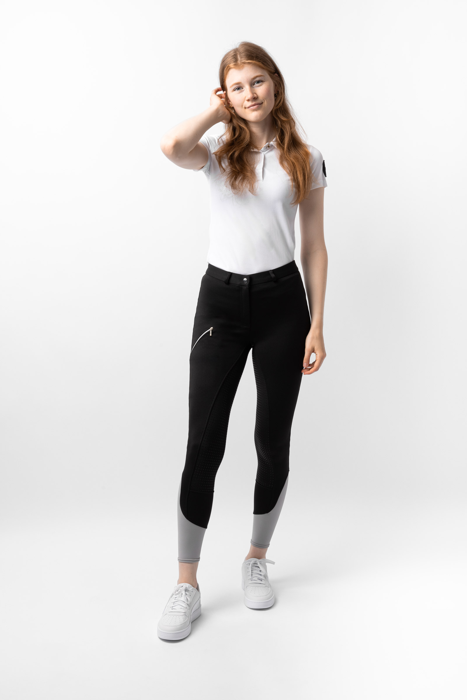 Horze Felicia Pantalones de Montar Thermo con grip total