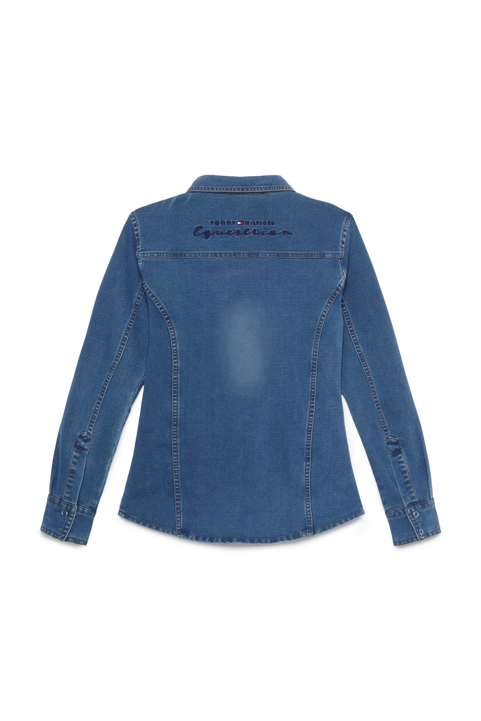 Camisa de mezclilla elástica Tommy Hilfiger Equestrian Woodside