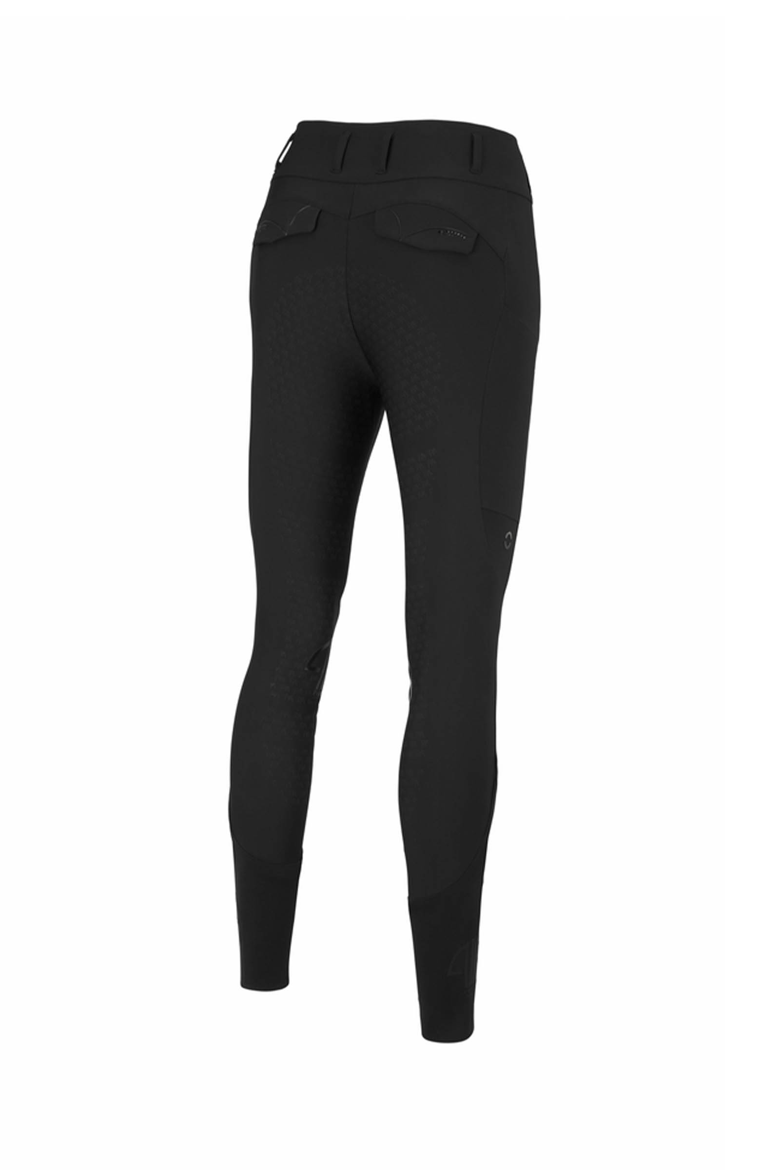 Black Pikeur Elin SD pantalones de montar con asiento completo y cintura alta