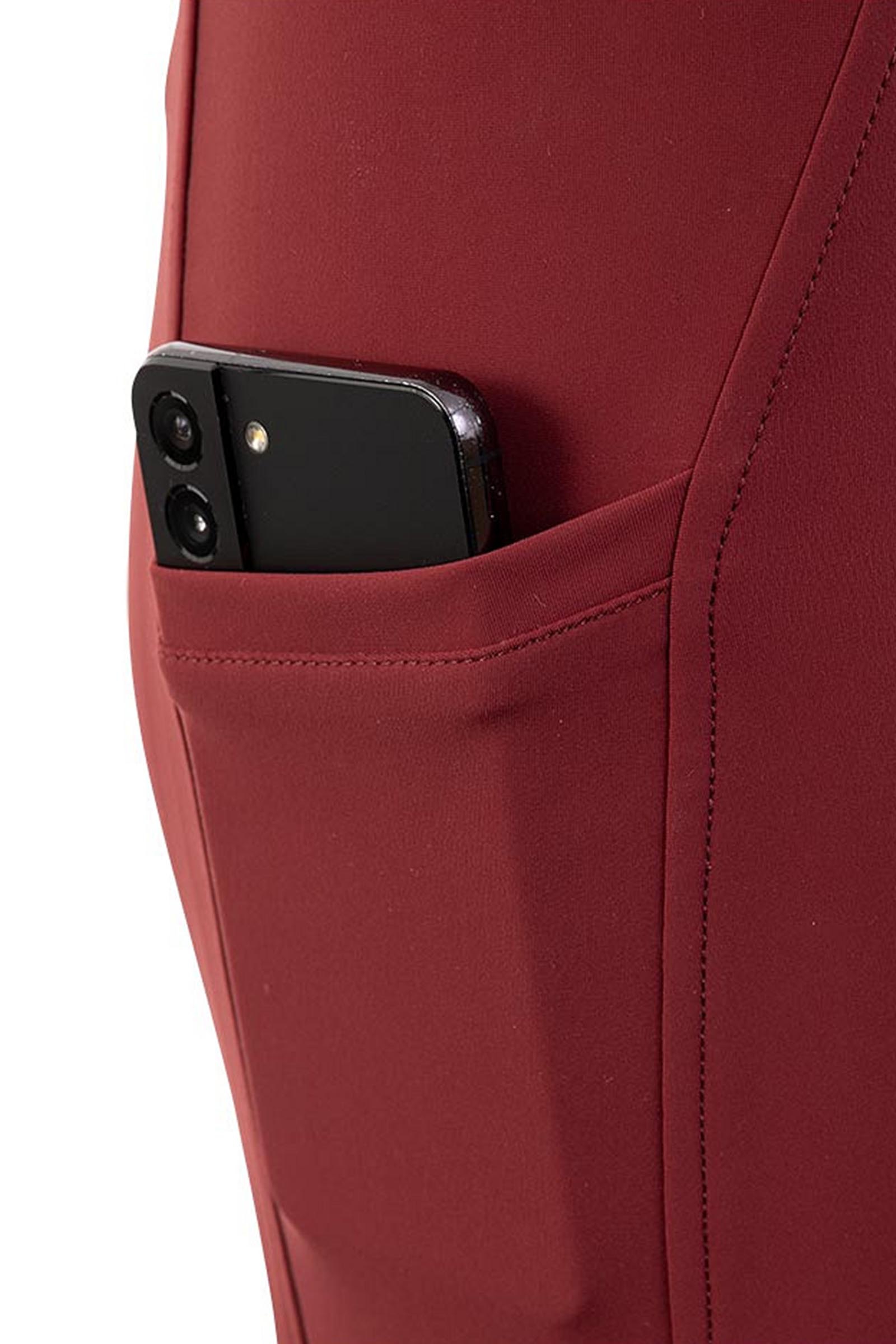 BR CLX dam ridtights med full seat i silikon