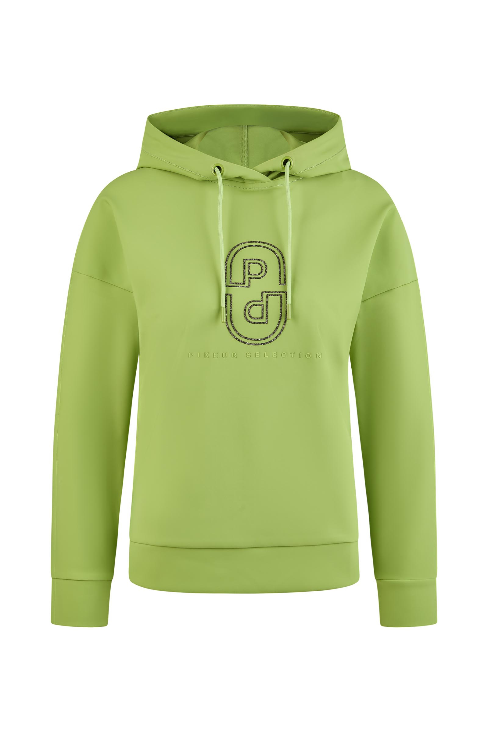 Leaf Green Pikeur sudadera con capucha para mujer