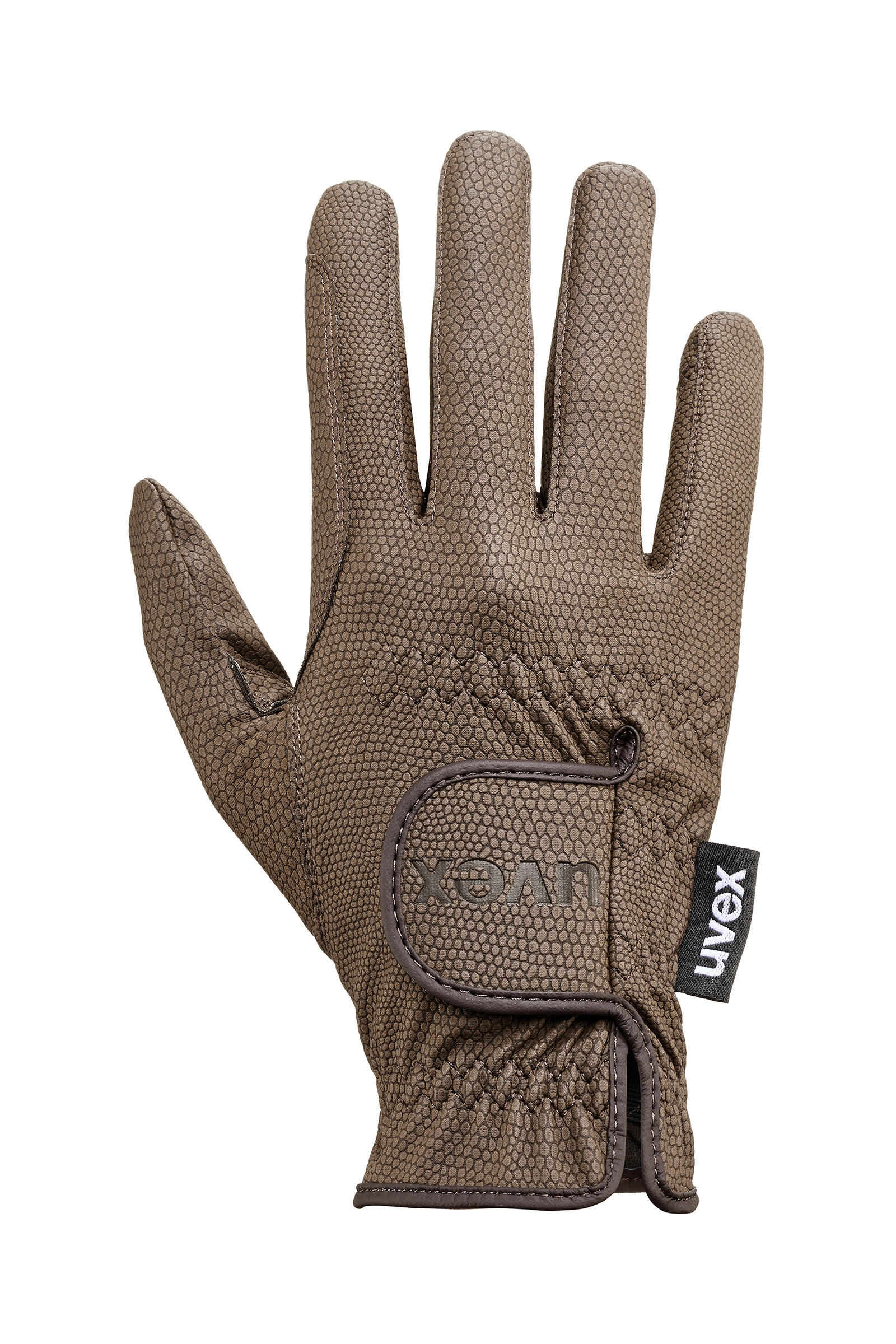 Brown Guantes de equitación Uvex sportstyle
