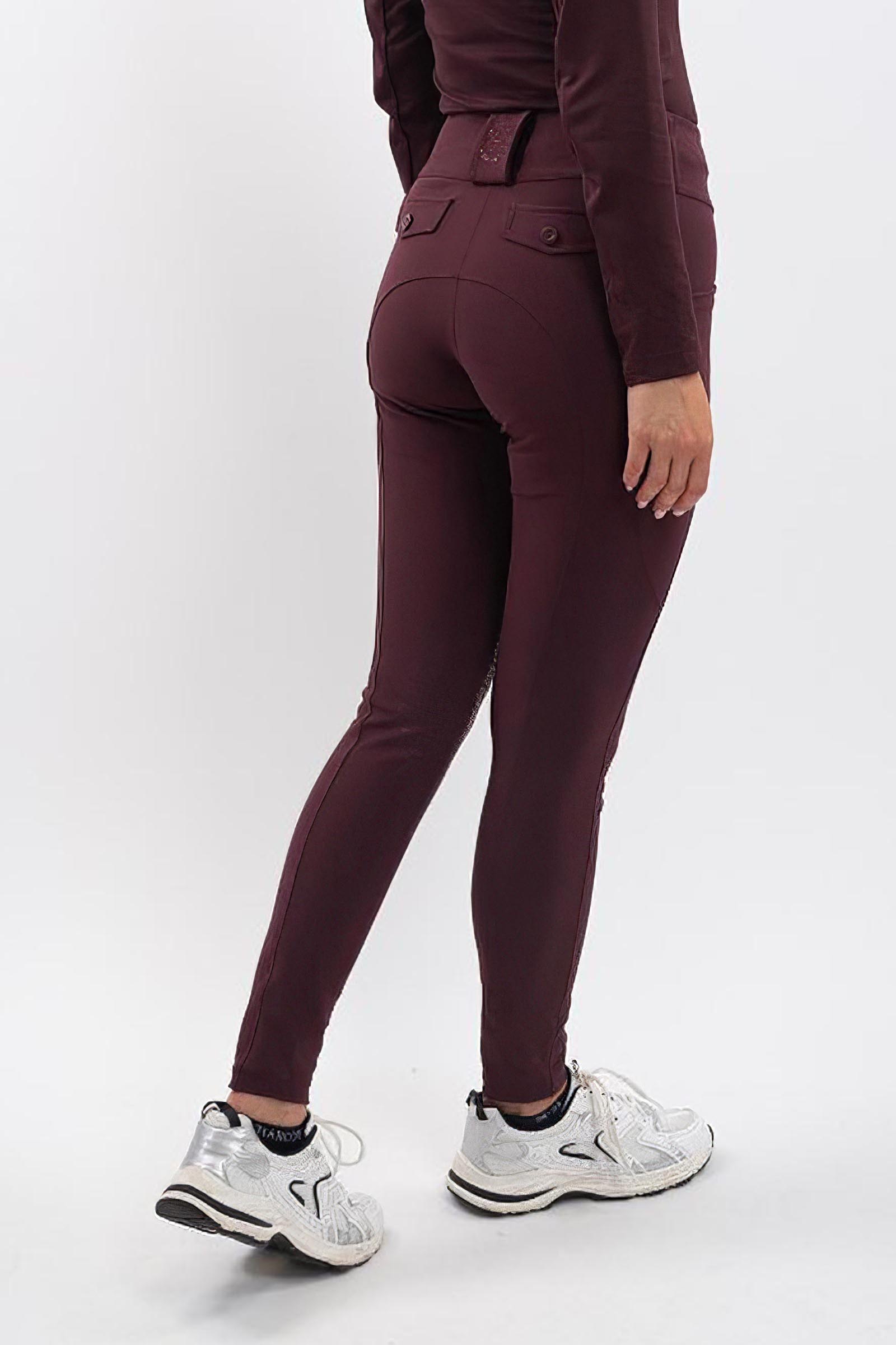 Harcour Luce pantalones de equitaci&oacute;n para mujer con grip en las rodillas