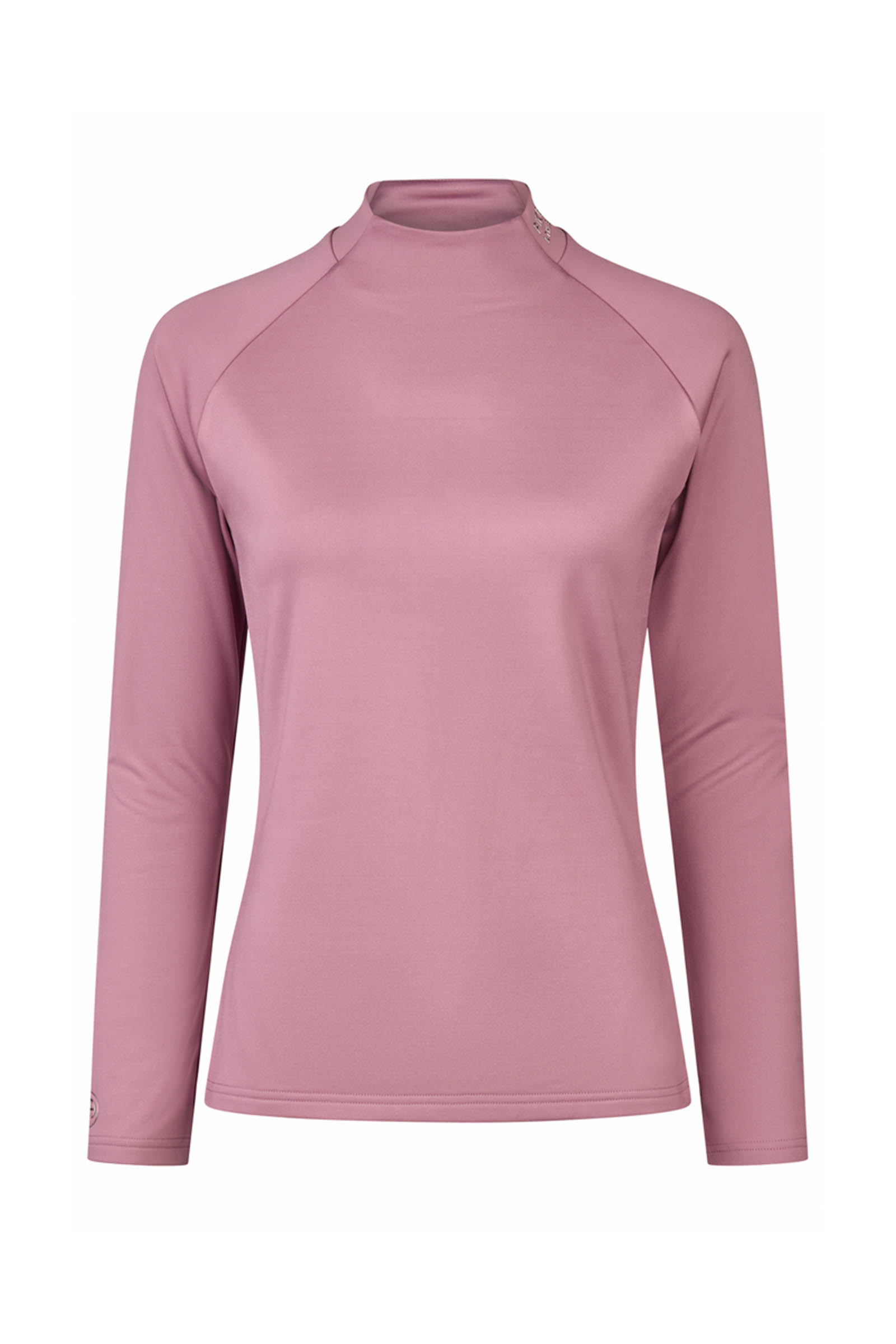 Berry Blush Pikeur Athleisure camiseta de cuello alto mujer