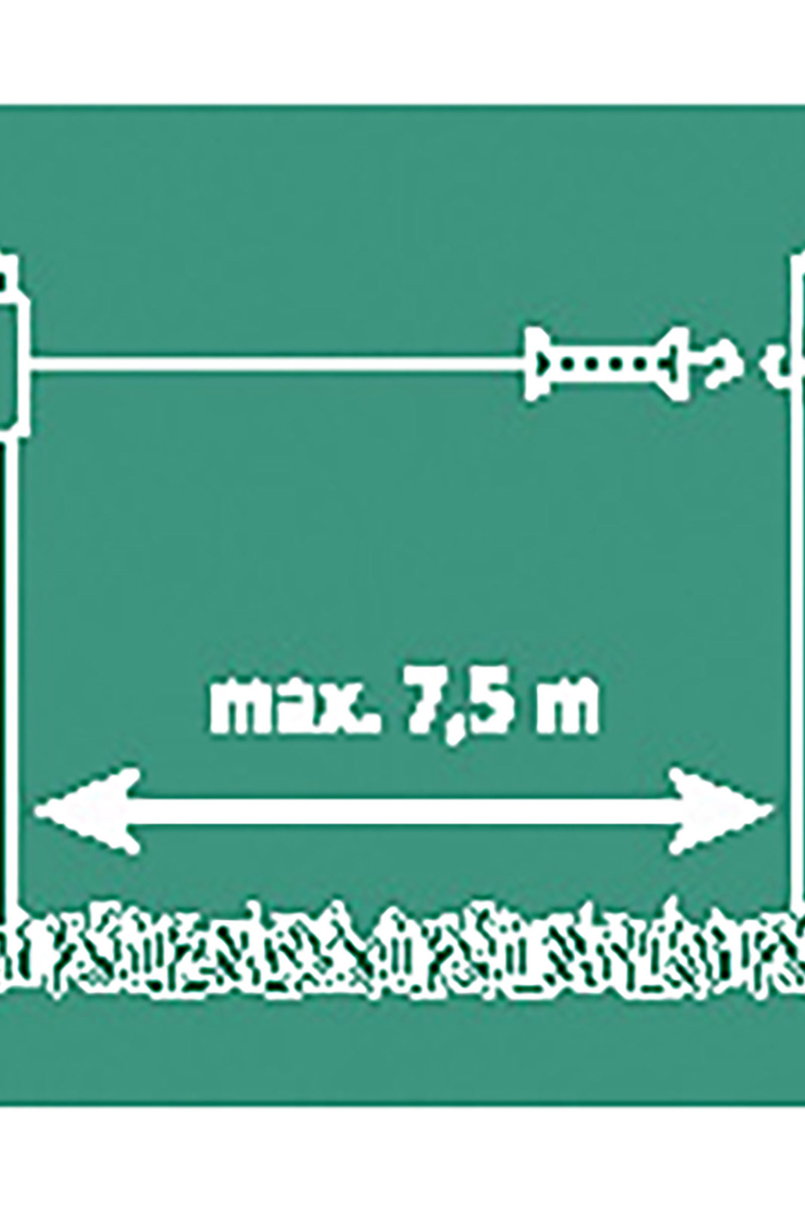 Farm Patrol Flexigate - sistema de puerta con cuerda, máx. 7,5 metros