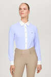 Tommy Hilfiger Essex camisa oxford elástica para mujer