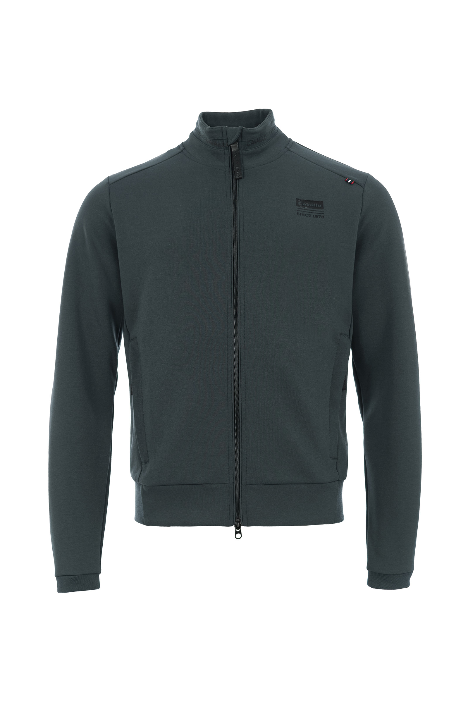 Dark Green Chaqueta Polar para Hombre Cavallo Egino