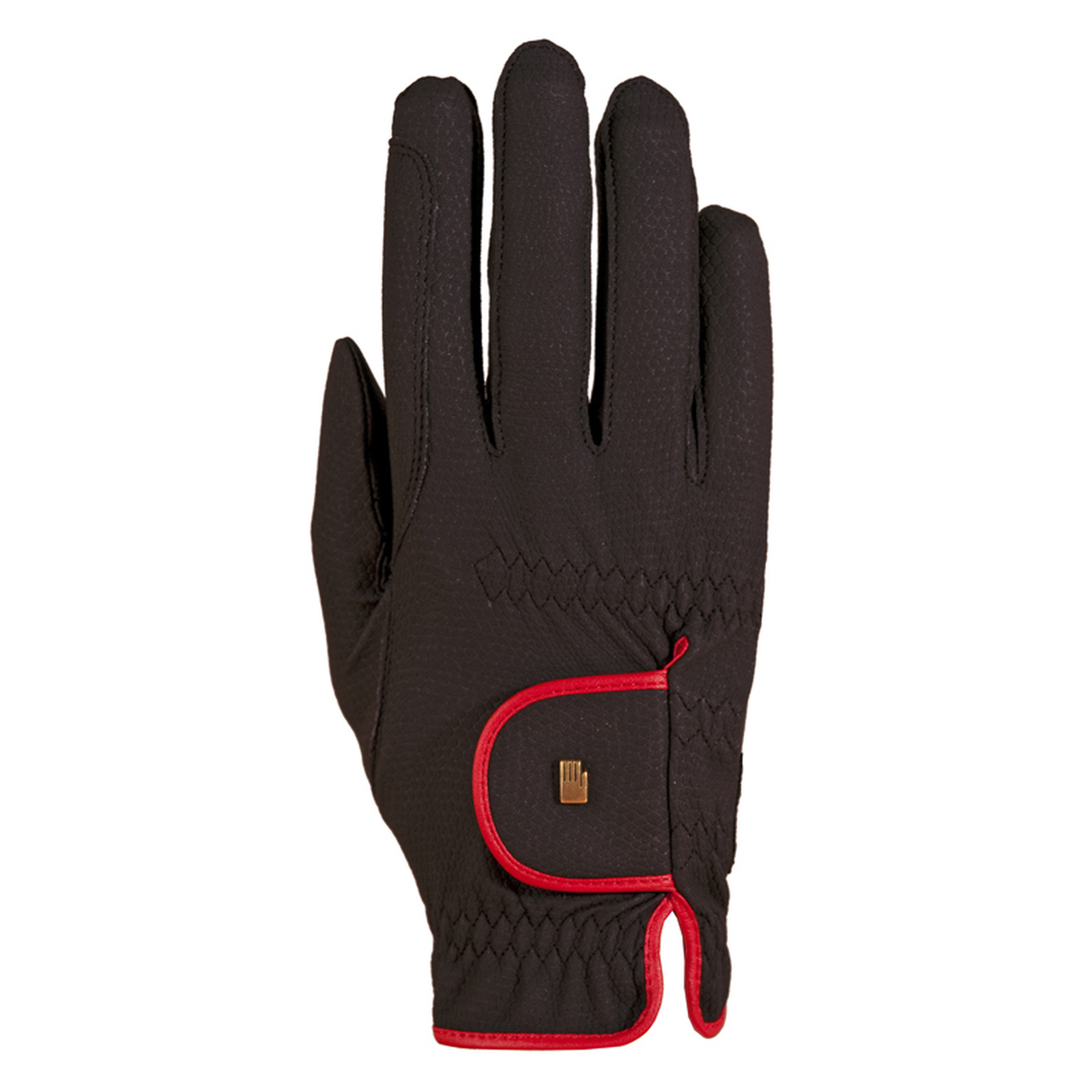 Black/Red Roeckl LOna ROECK-Grip dos tonos