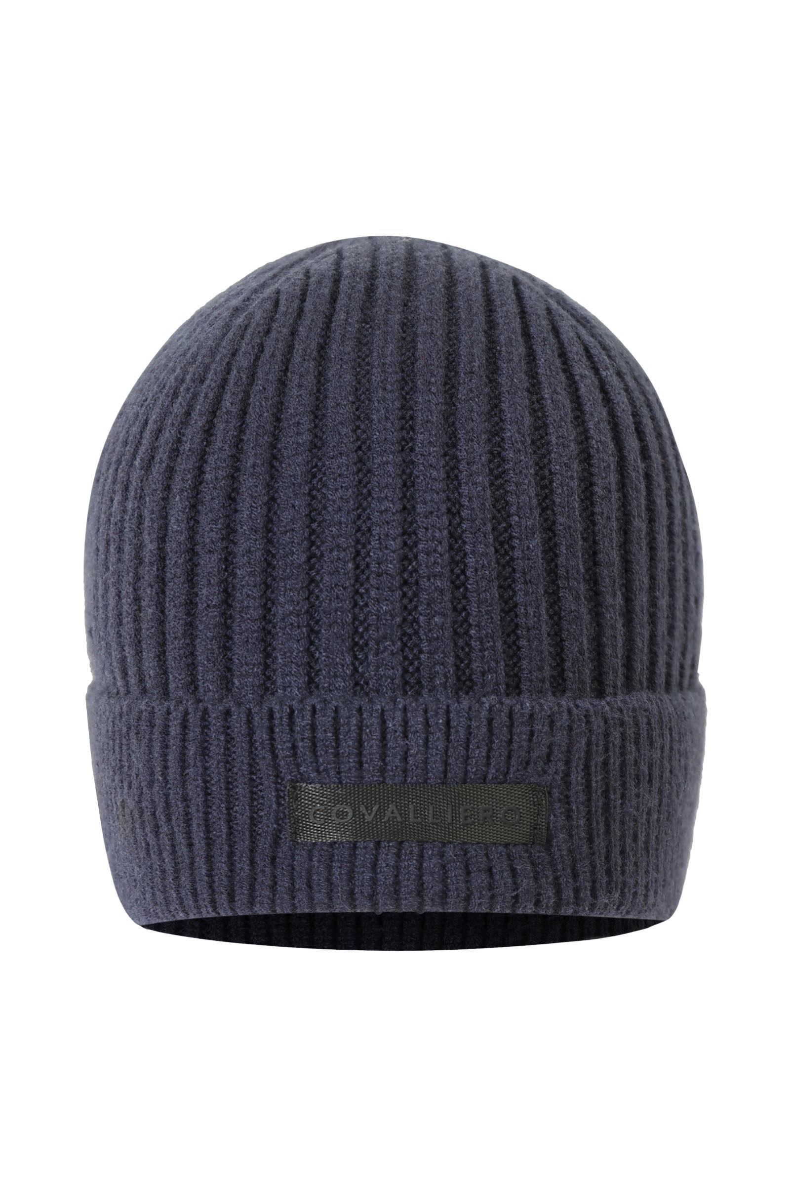 Dark Navy Covalliero Gorro de Punto