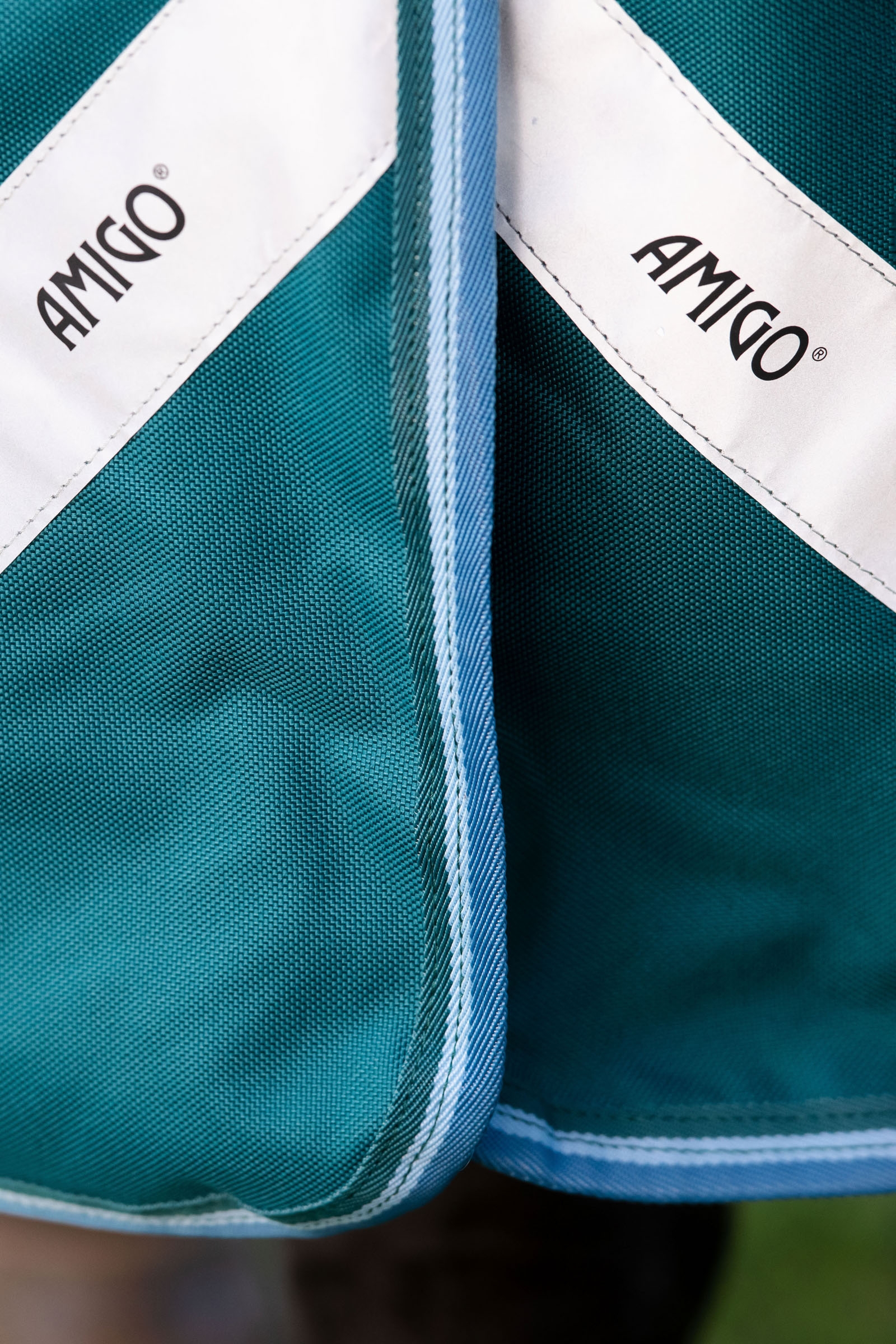 Horseware Amigo Bravo 12 Plus manta de exterior con cuello desmontable, 400g