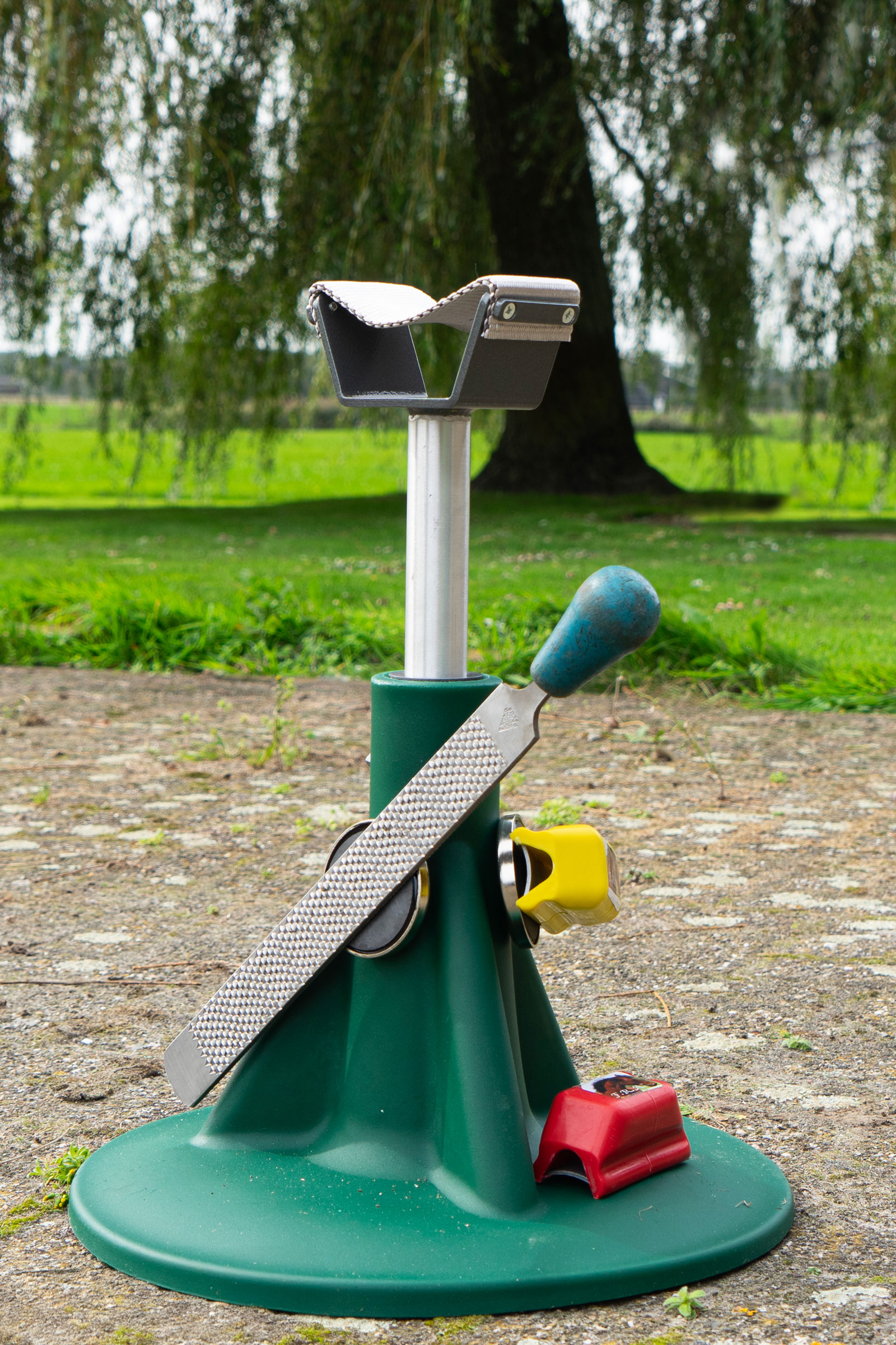 F.R.A. Freedom Riding Articles HoofJack soporte para casco  