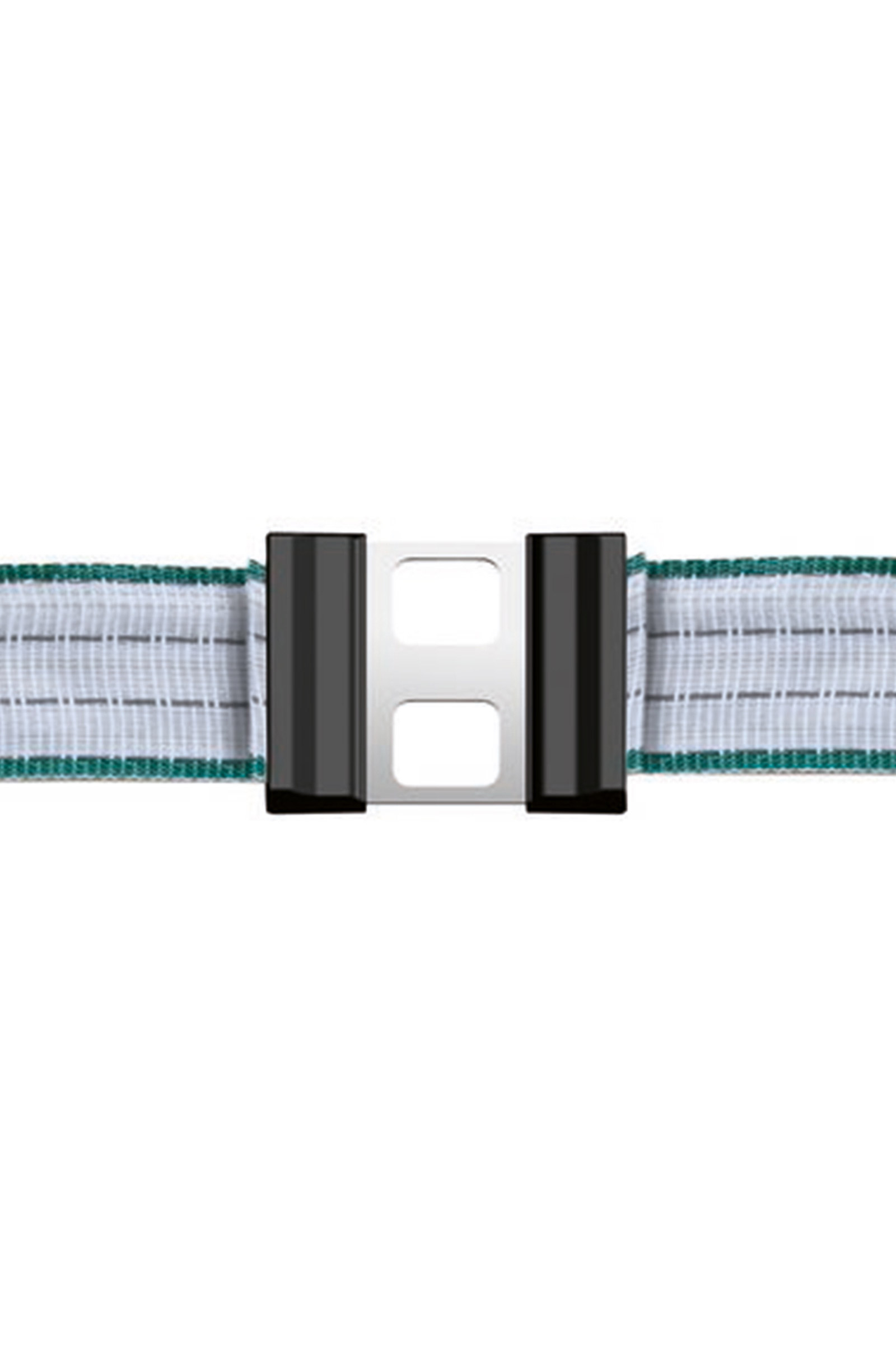 CORRAL Farm Patrol conector de cinta Litzclip para cintas 40 mm, acero inoxidable, 5 uds.