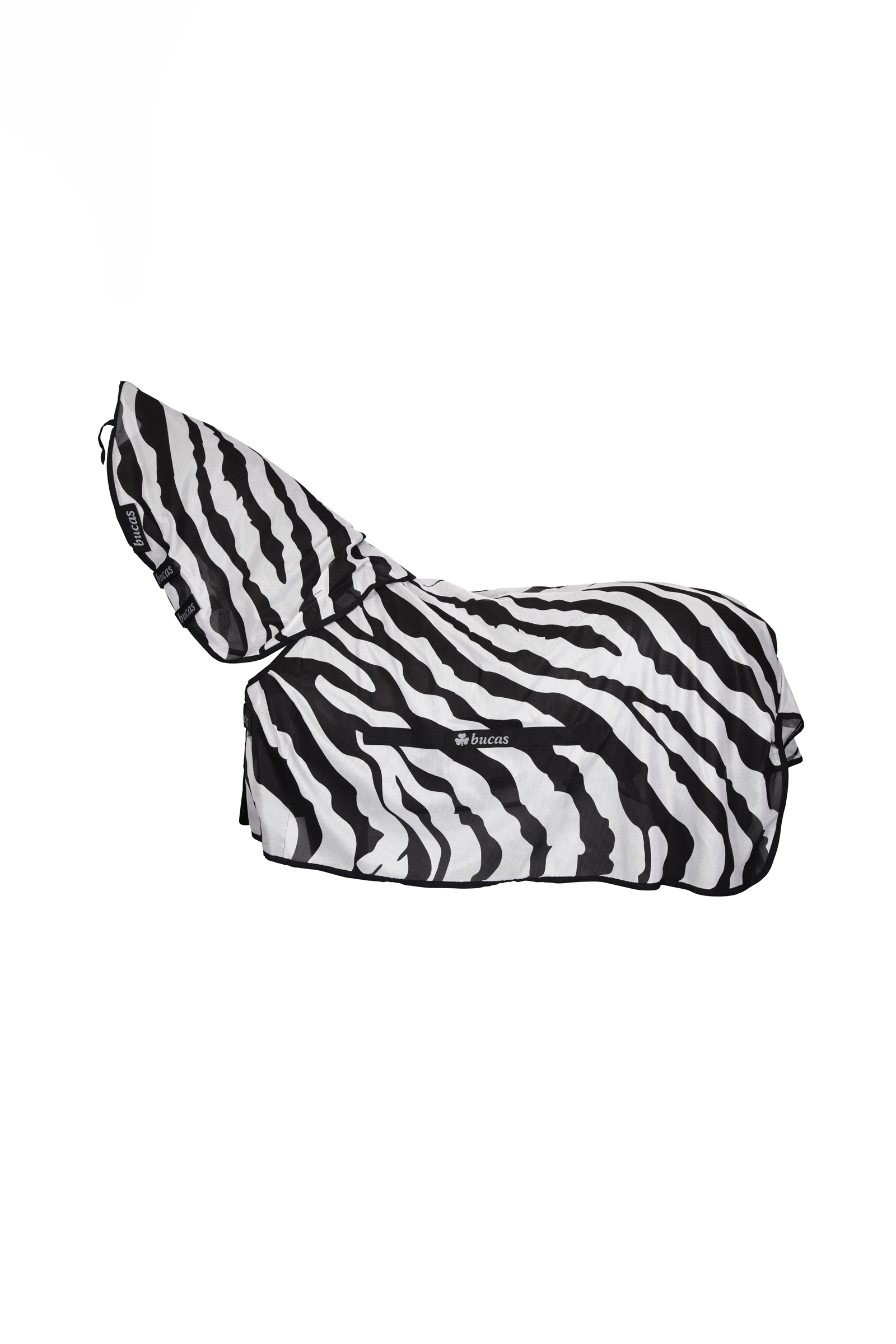 Bucas Buzz-Off Zebra manta anti-moscas con cubre cuello desmontable
