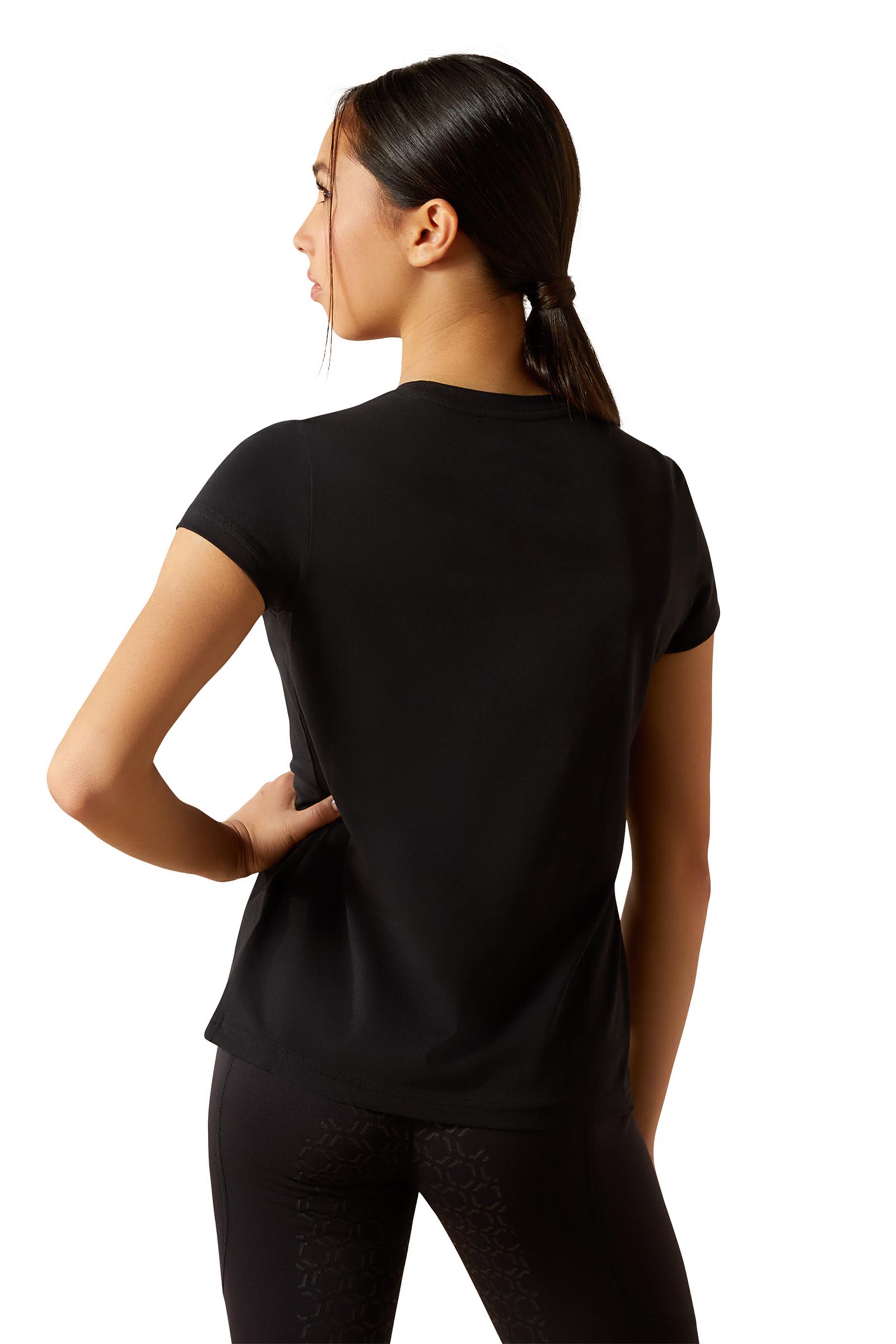 Ariat Ritzy Logo camiseta de manga corta para ni&ntilde;os