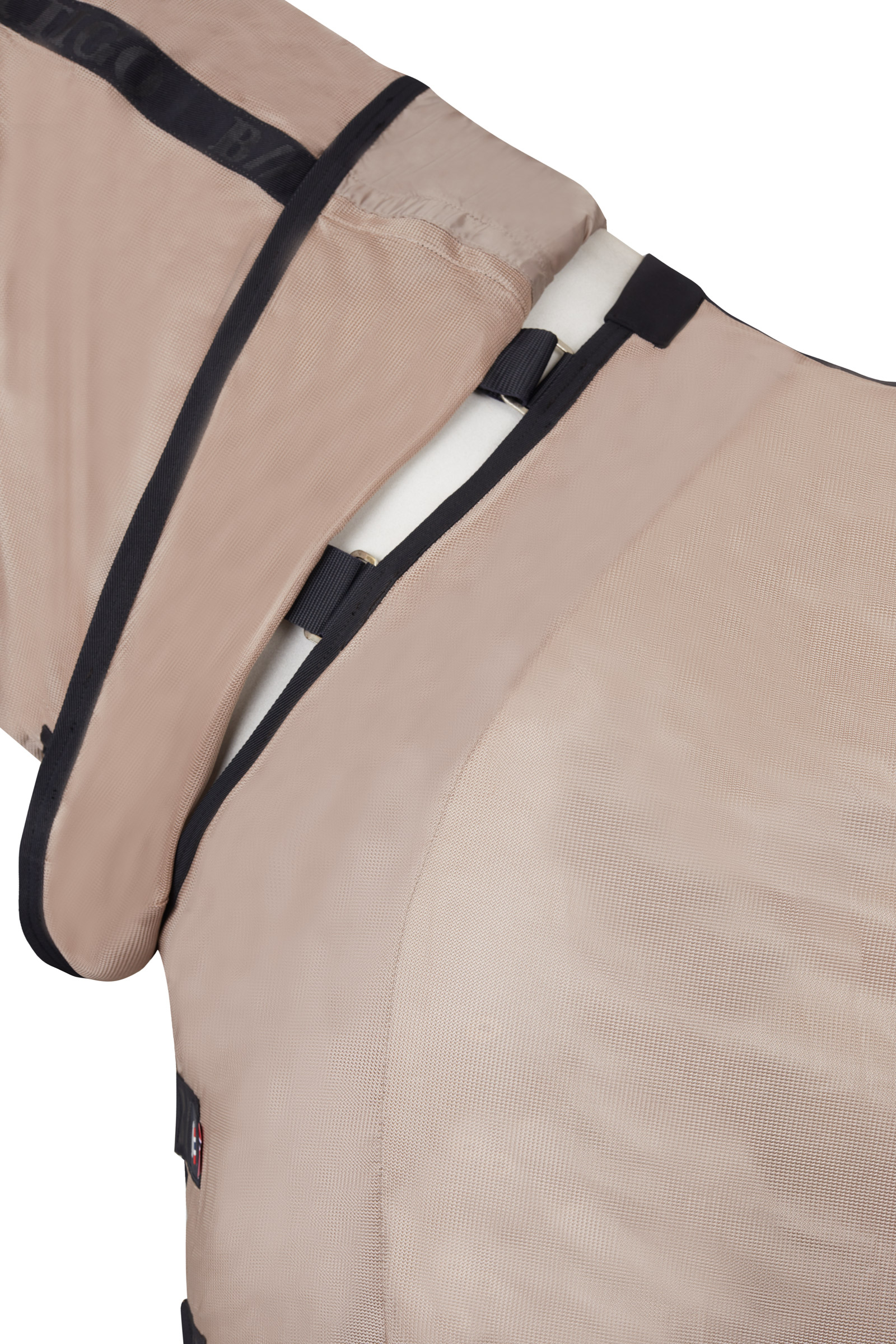 Manta Anti-Moscas con Cubre Cuello Desmontable y Protección UV B Vertigo Delux