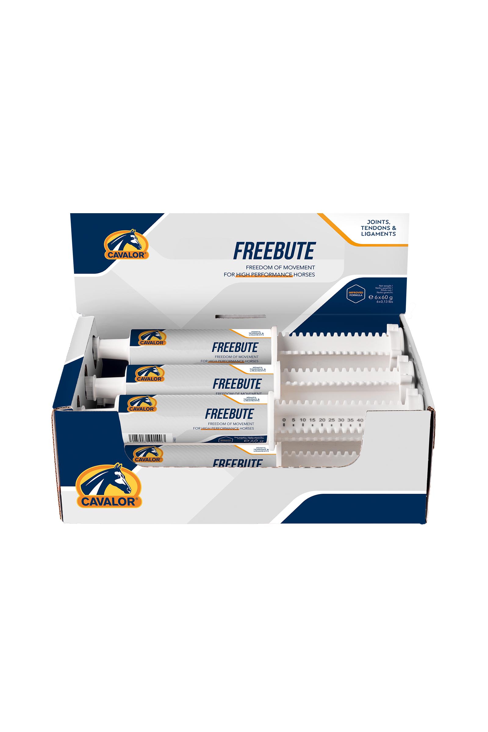 Pasta para Articulaciones & Tendones Cavalor Freebute, 6x60g