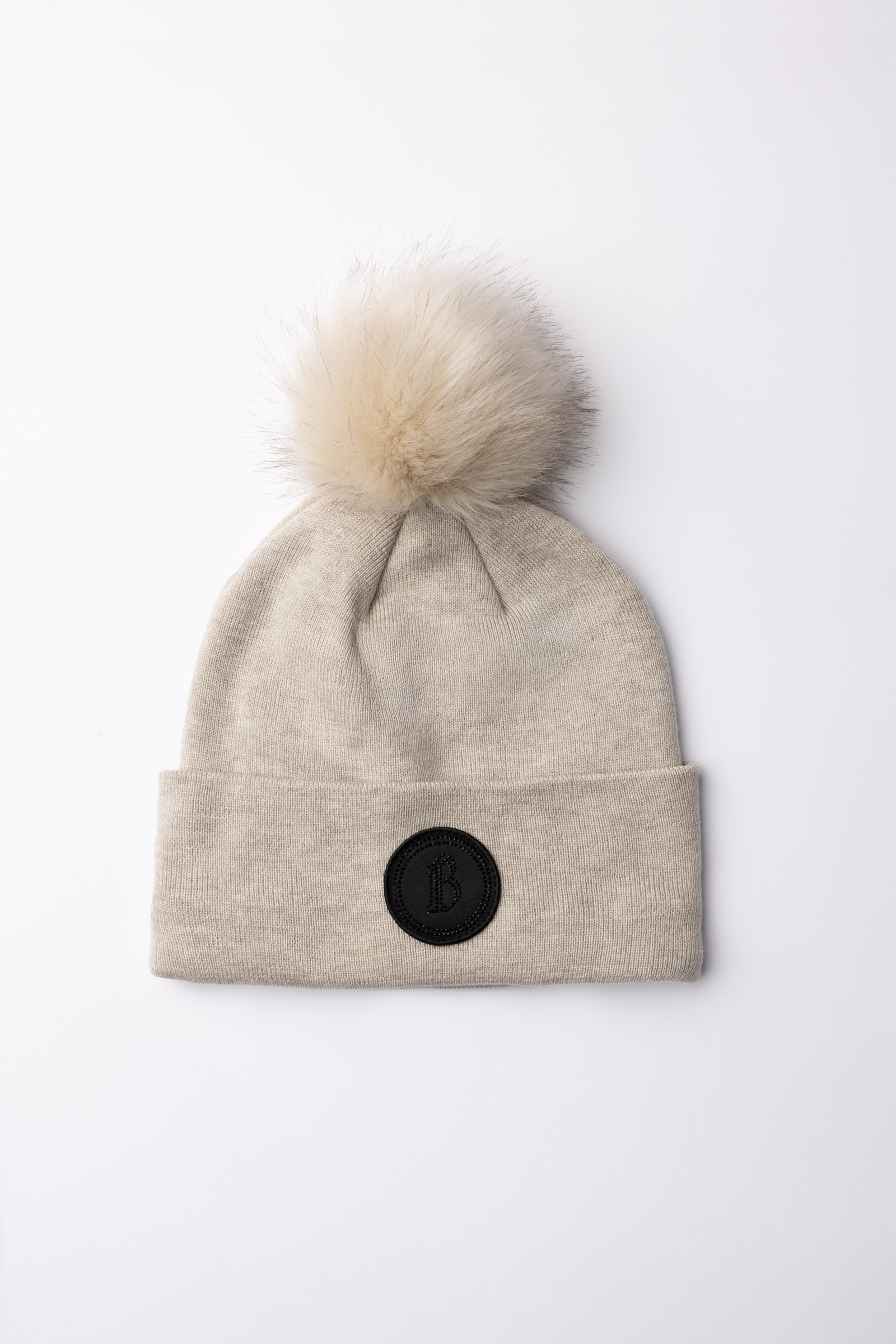 B Vertigo Sydney Gorro de punto con pompón extraíble