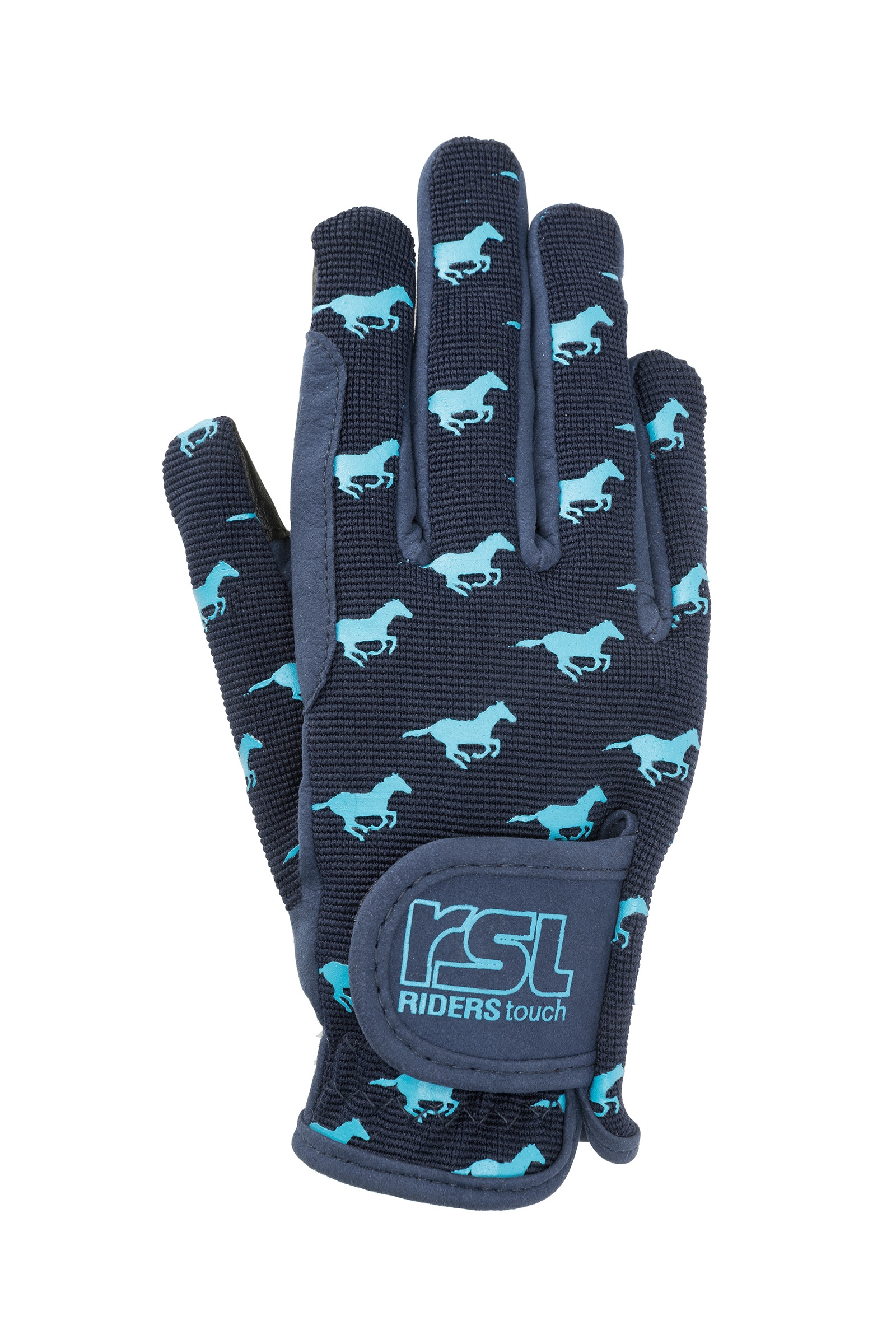 Navy/Light Blue Guantes de invierno para niños USG Norway