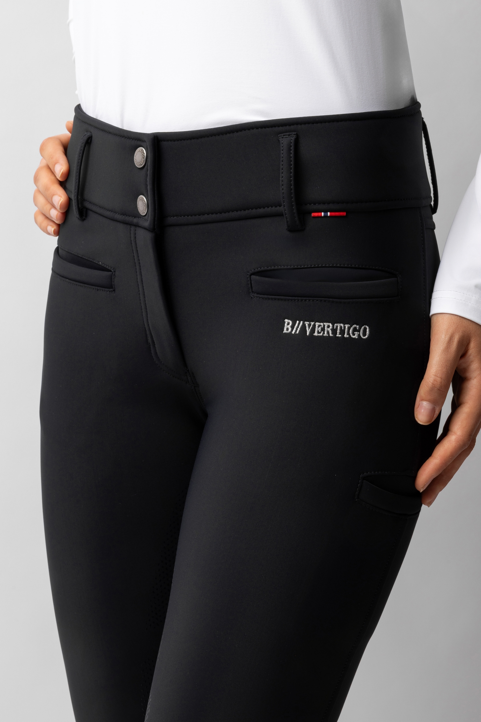 B Vertigo Tiffany II Pantalones de montar térmicos para mujeres con asiento completo