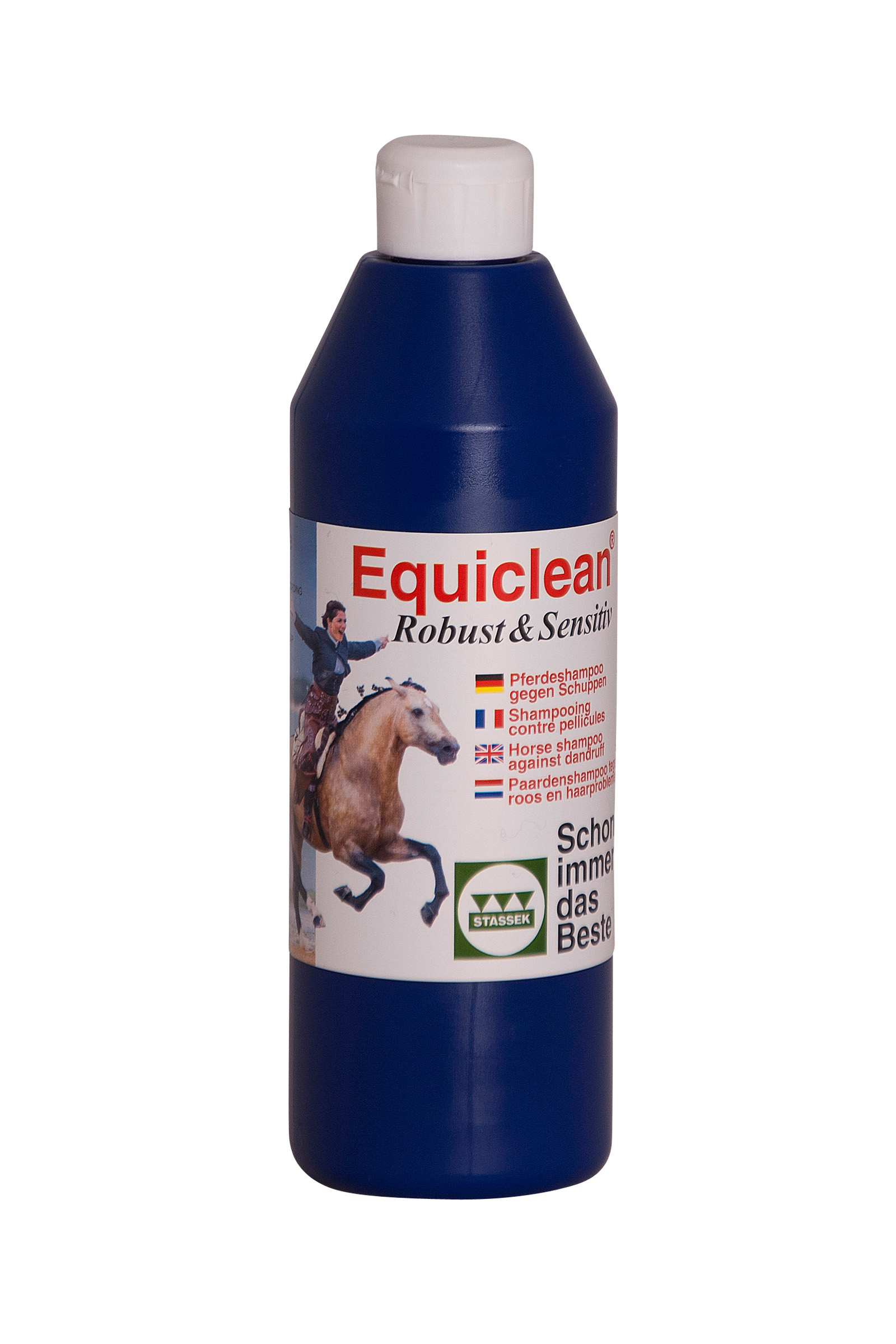 Stassek Equiclean Robust Champú para exteriores, 500 ml