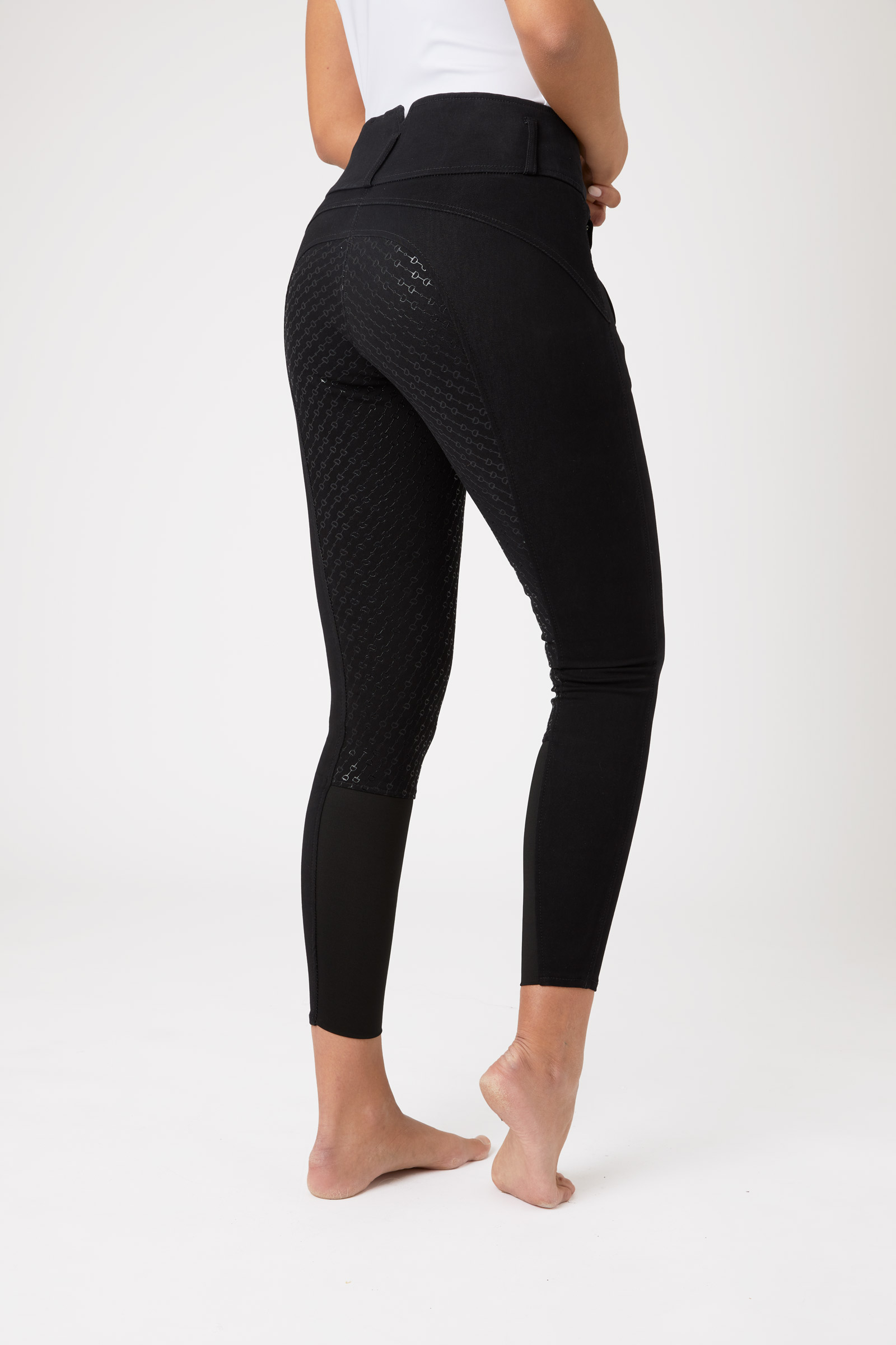 Pantalones de Montar con AsientoCompleto de Silicona para Mujer Horze Daniela